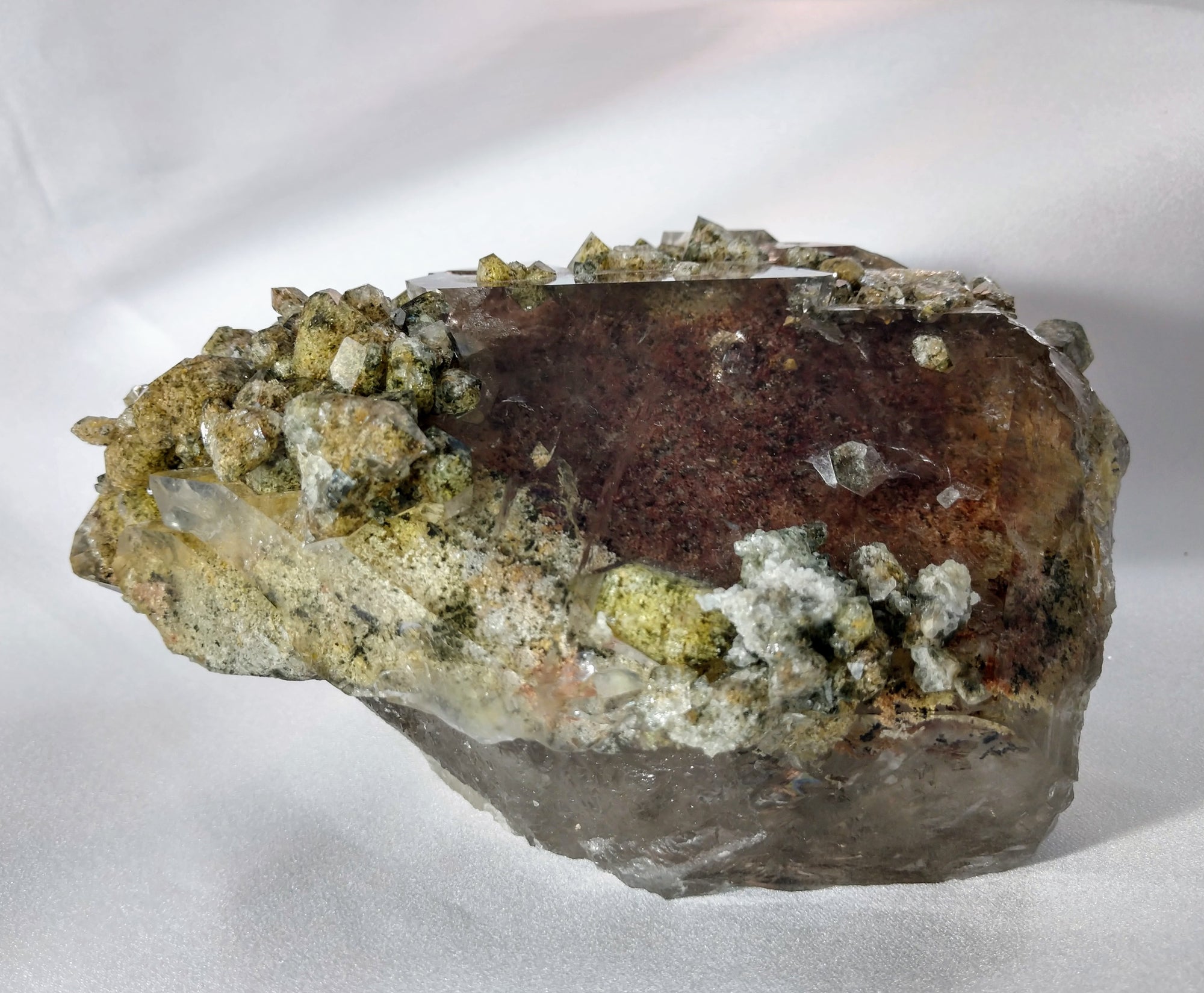 Lodolite (Quartz w/ Chlorite), Brasil