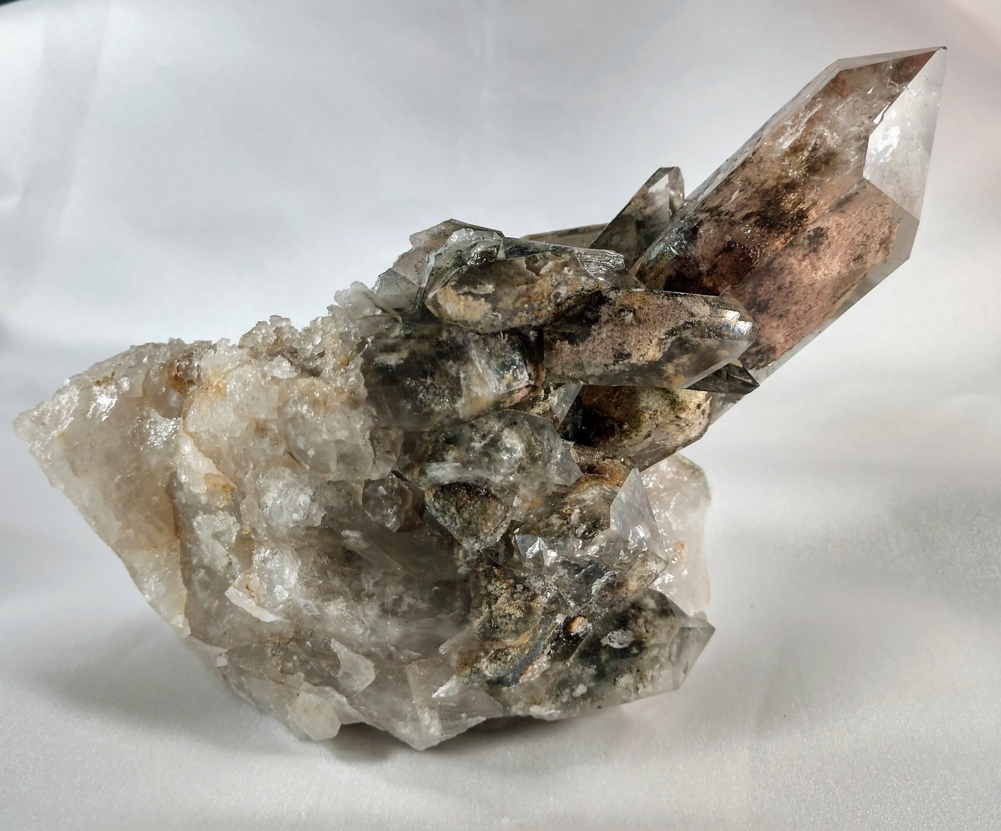 Lodolite (Quartz w/ Chlorite), Brasil