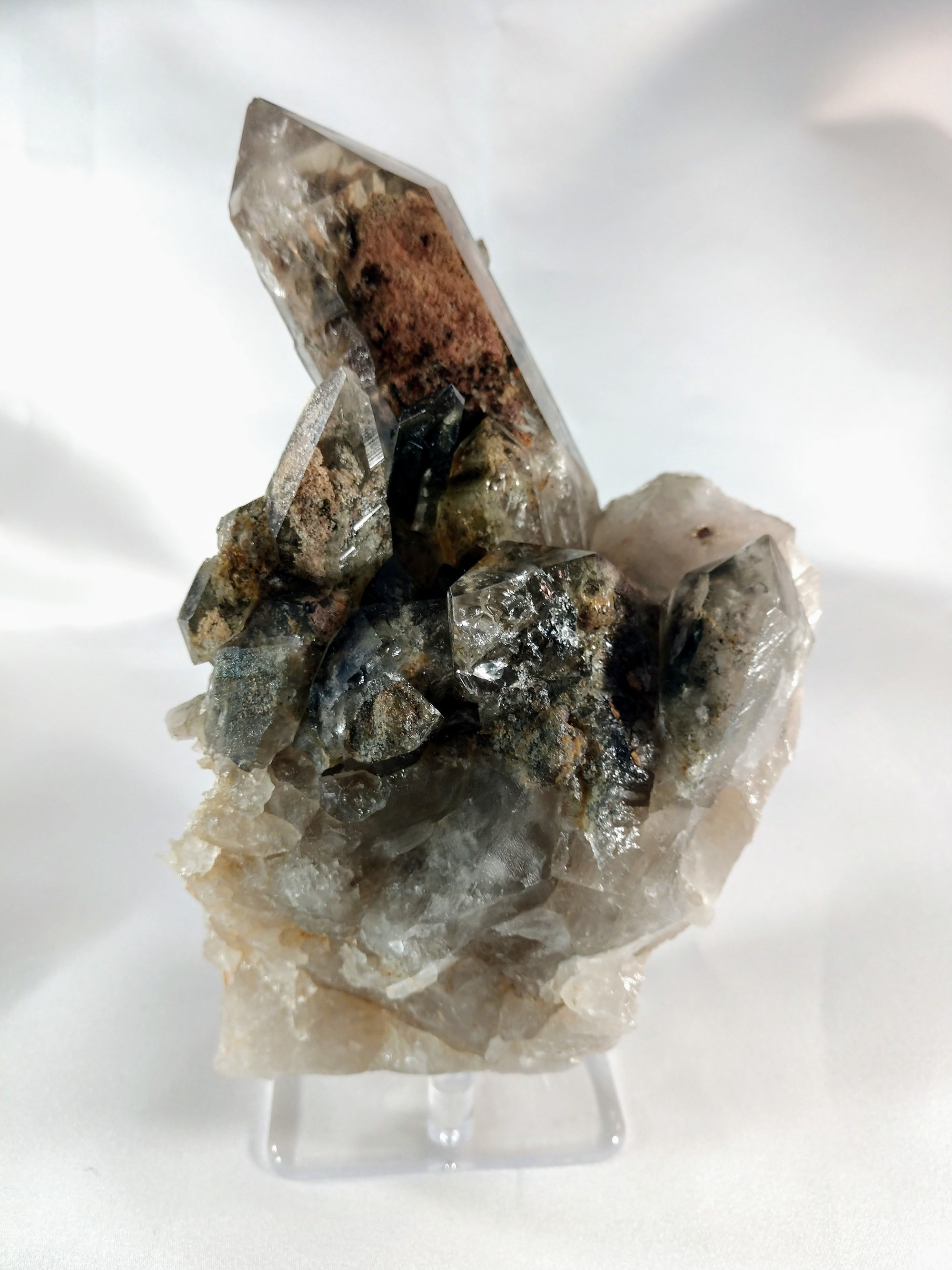 Lodolite (Quartz w/ Chlorite), Brasil