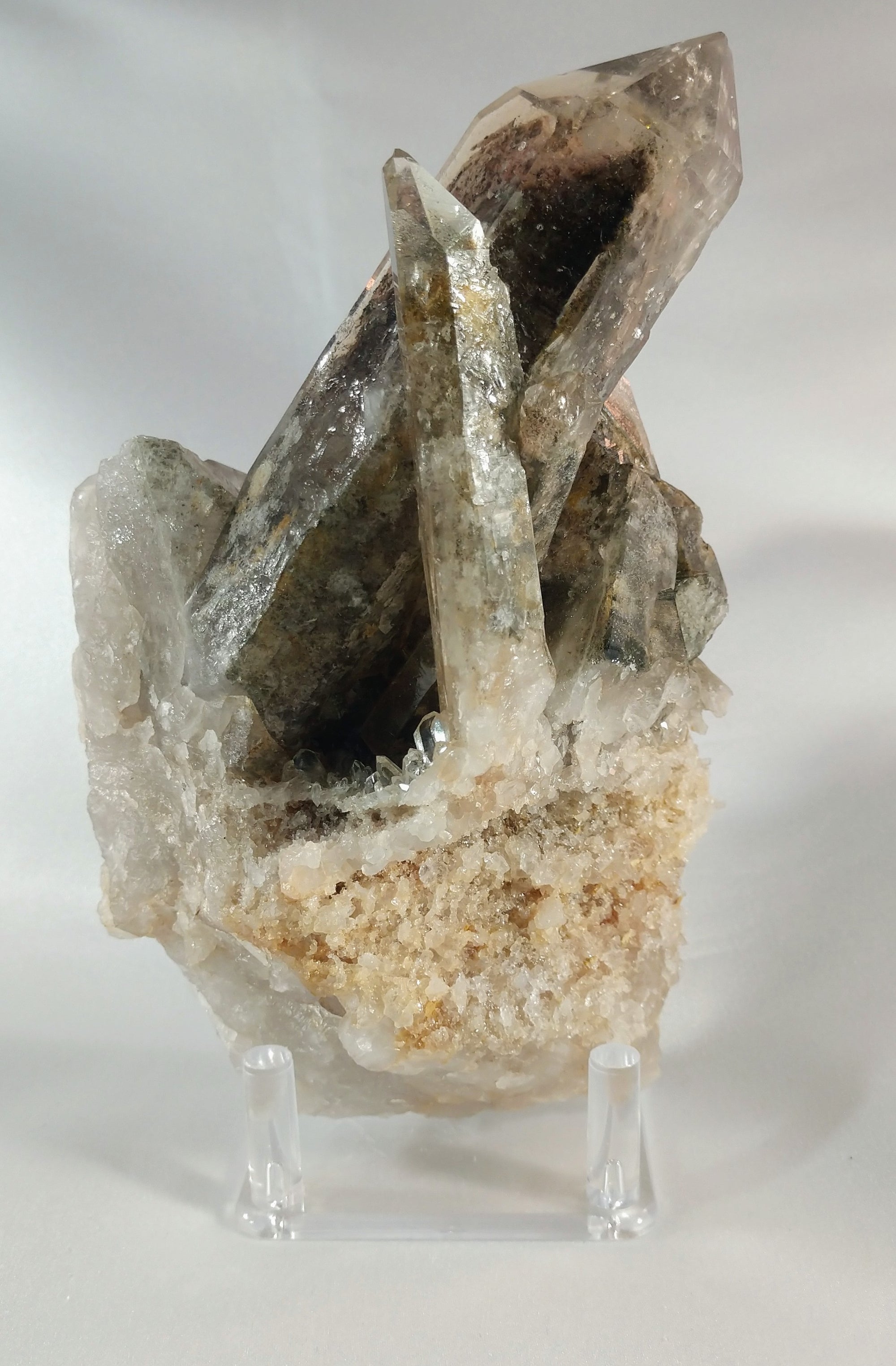 Lodolite (Quartz w/ Chlorite), Brasil