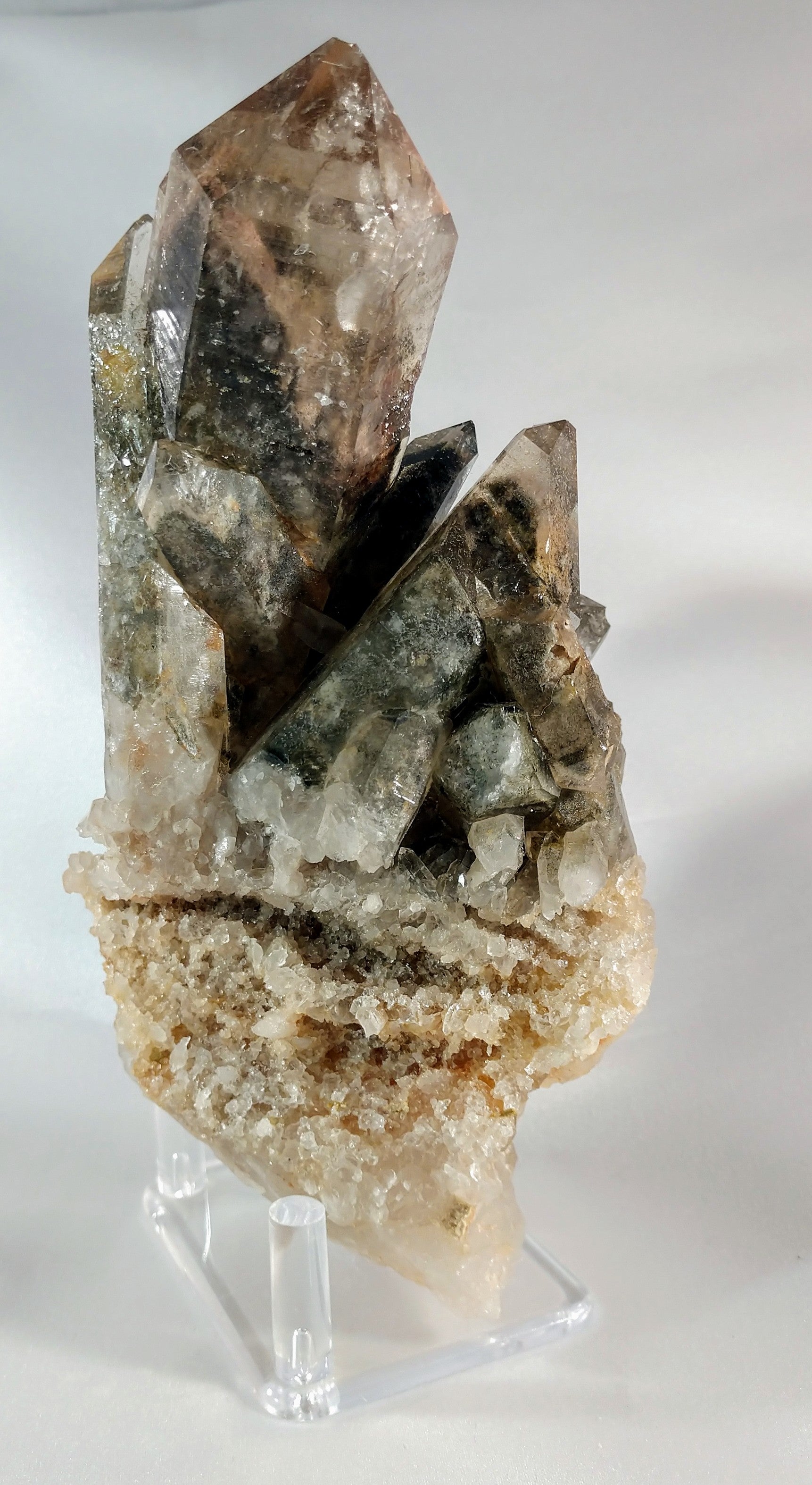 Lodolite (Quartz w/ Chlorite), Brasil