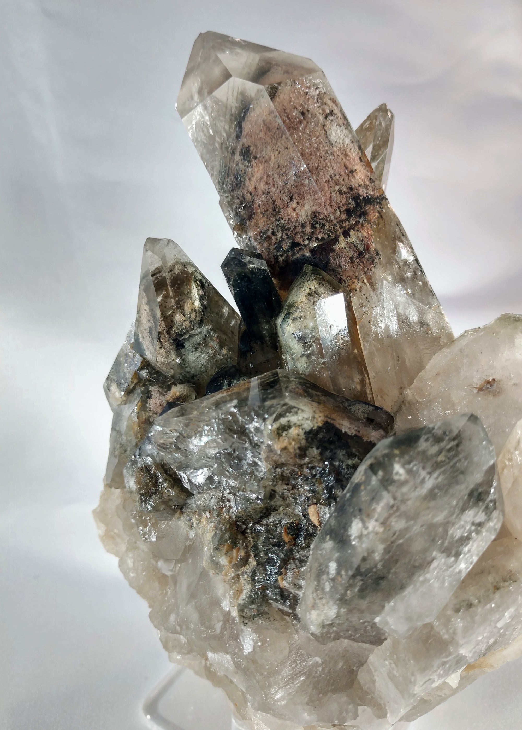 Lodolite (Quartz w/ Chlorite), Brasil