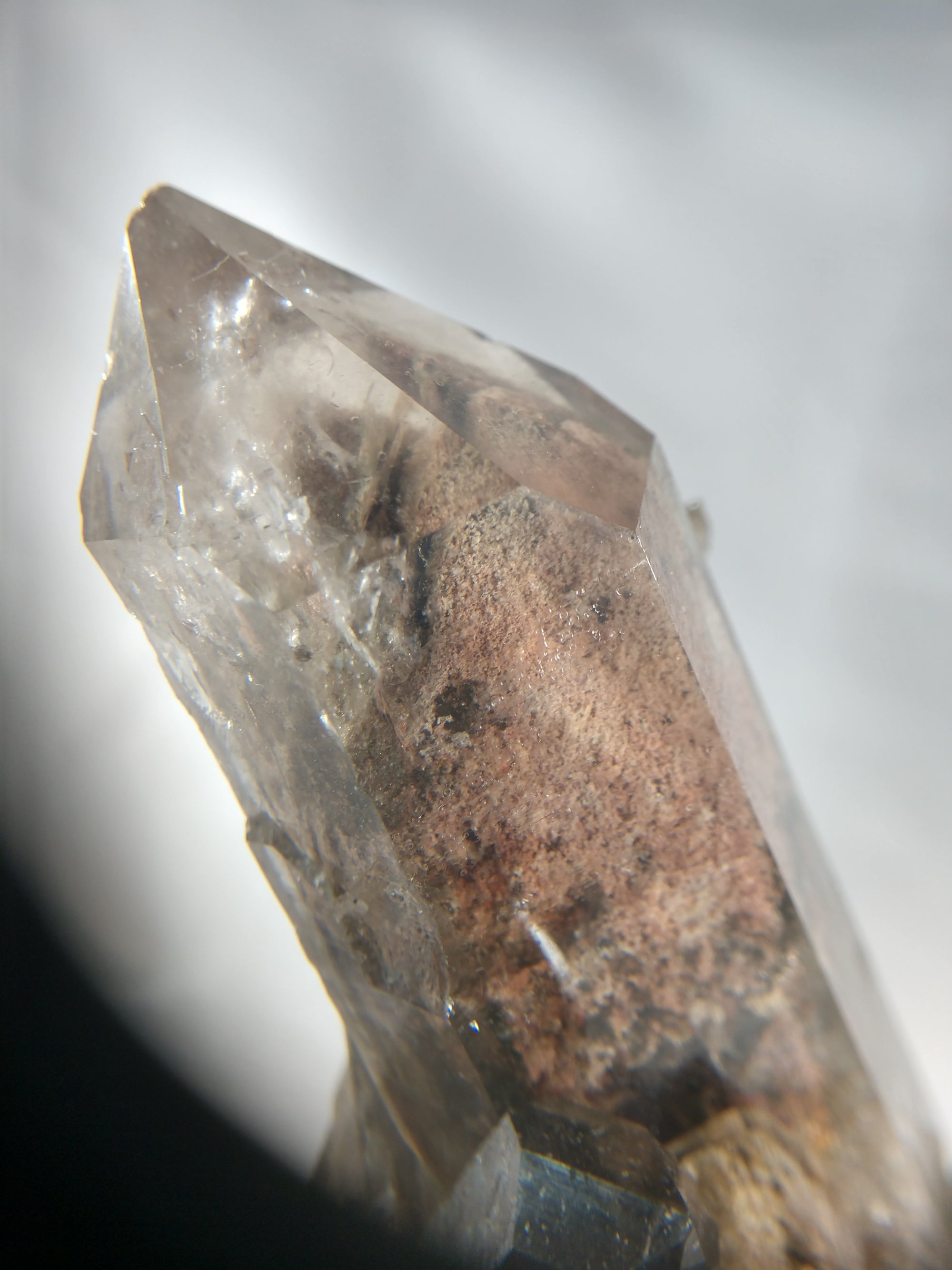 Lodolite (Quartz w/ Chlorite), Brasil