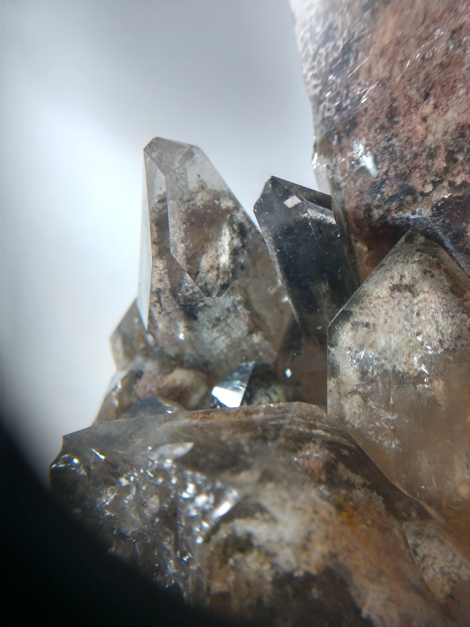 Lodolite (Quartz w/ Chlorite), Brasil
