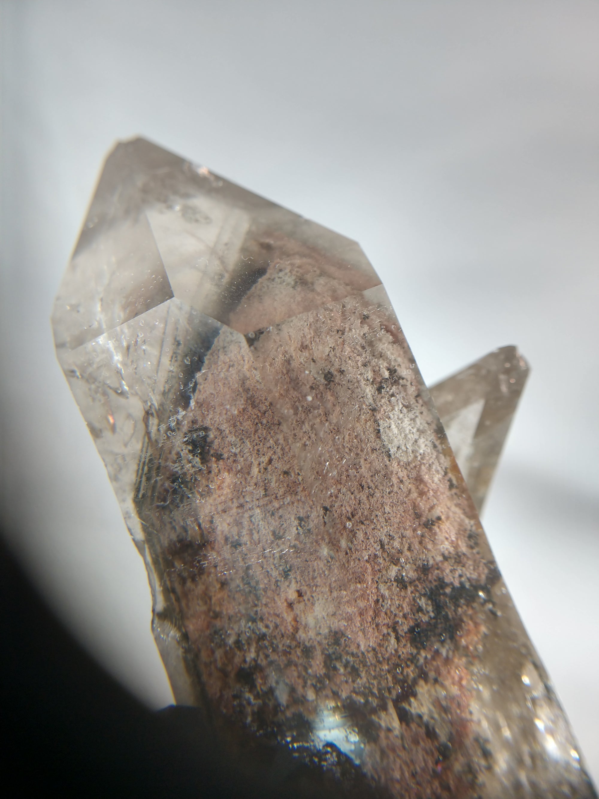 Lodolite (Quartz w/ Chlorite), Brasil