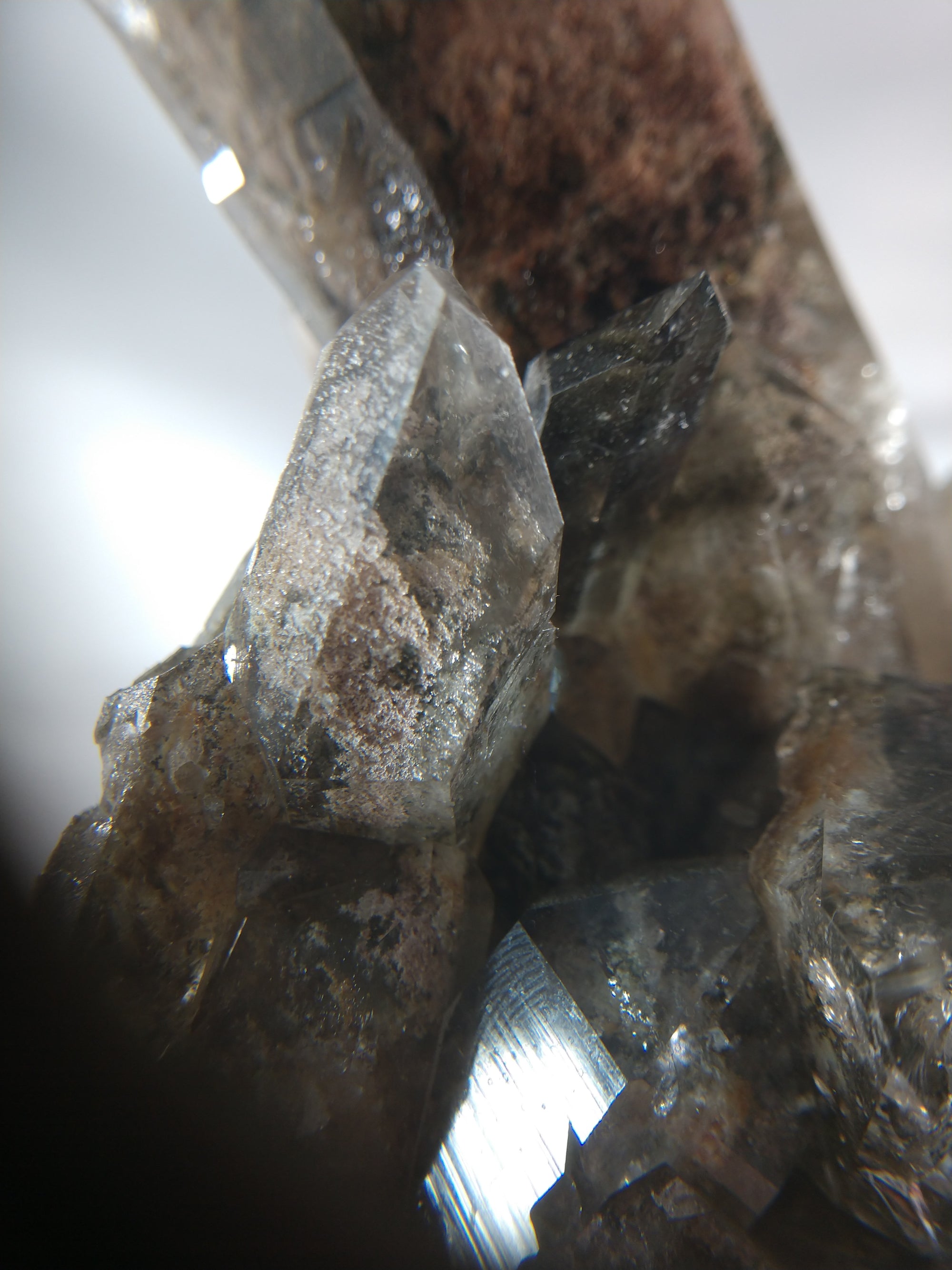 Lodolite (Quartz w/ Chlorite), Brasil