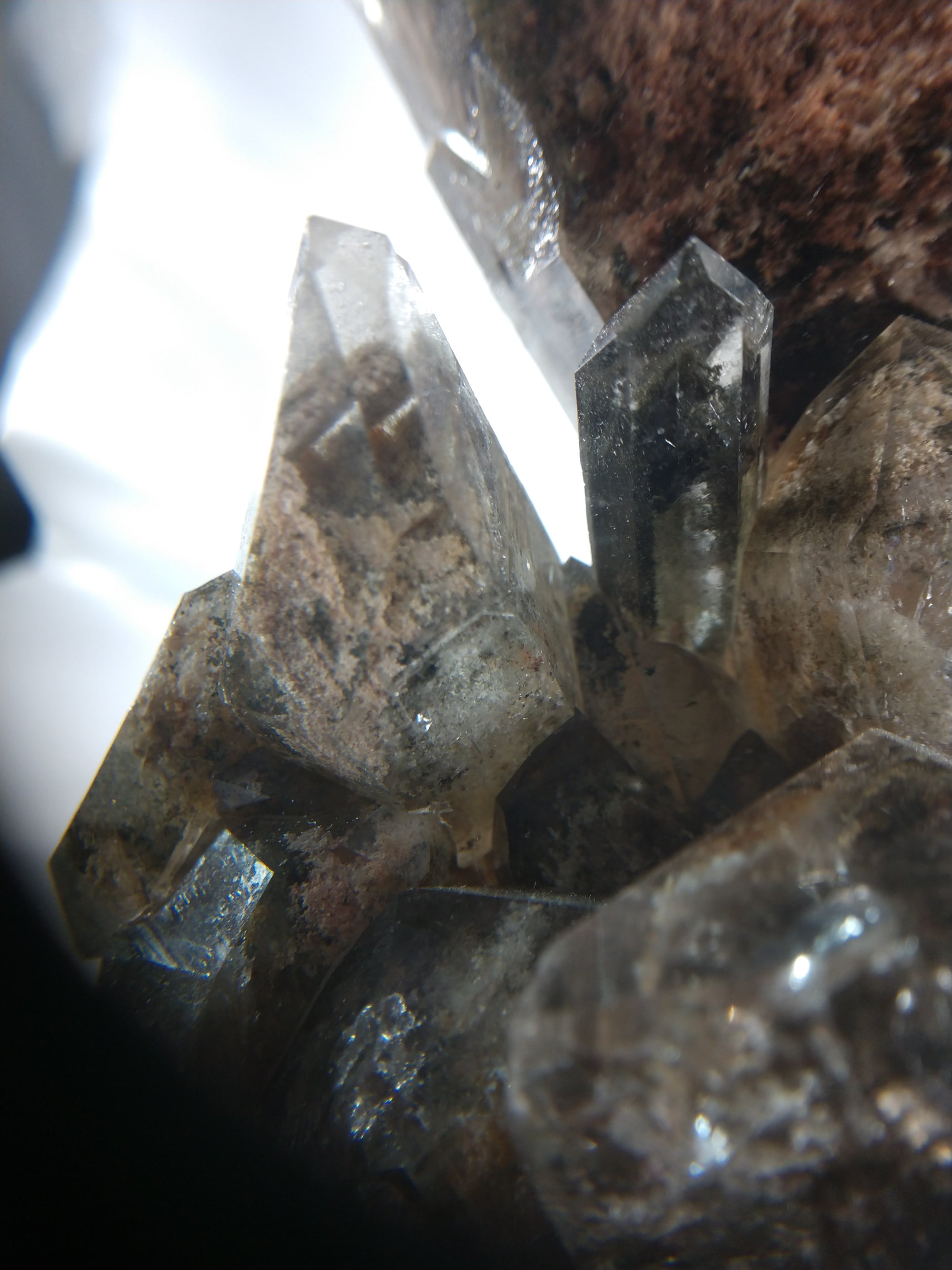 Lodolite (Quartz w/ Chlorite), Brasil