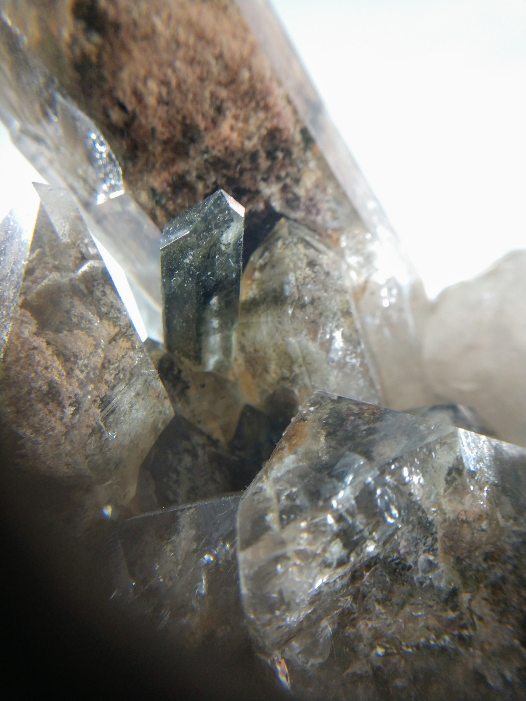 Lodolite (Quartz w/ Chlorite), Brasil