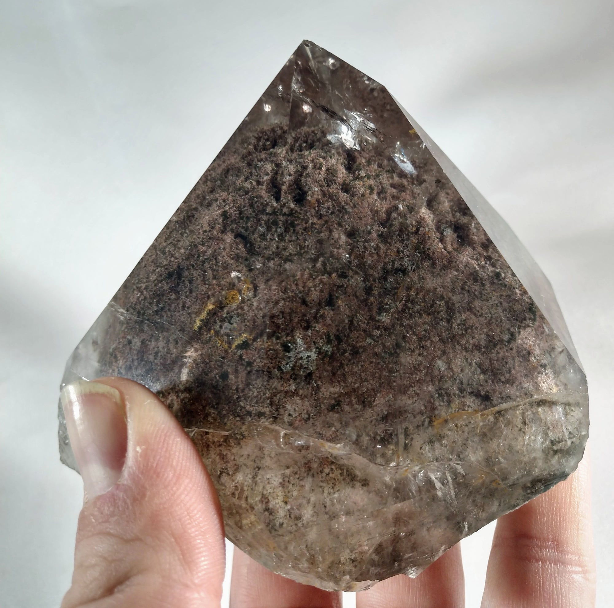 Lodolite (Quartz w/ Chlorite), Brasil