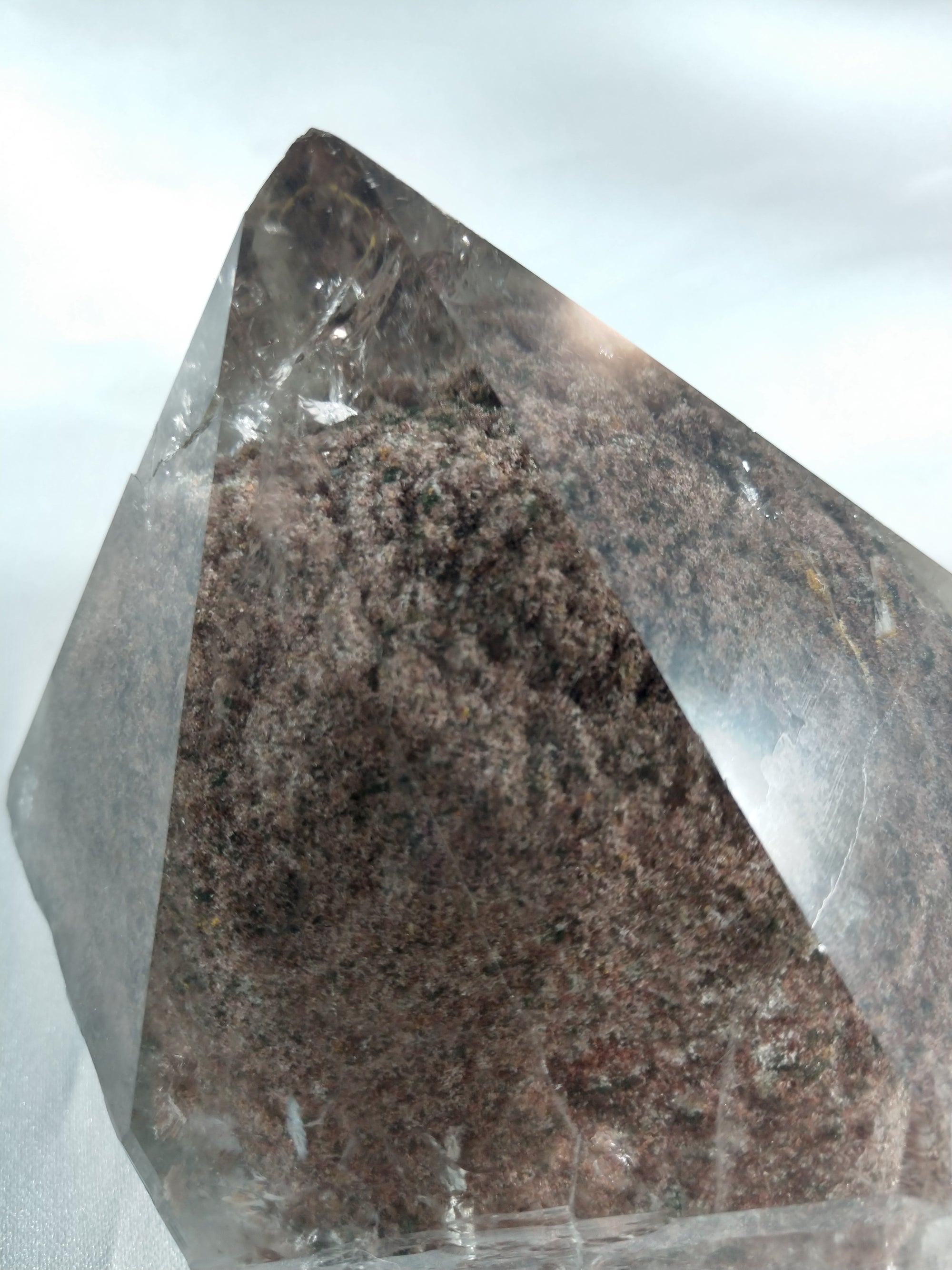 Lodolite (Quartz w/ Chlorite), Brasil