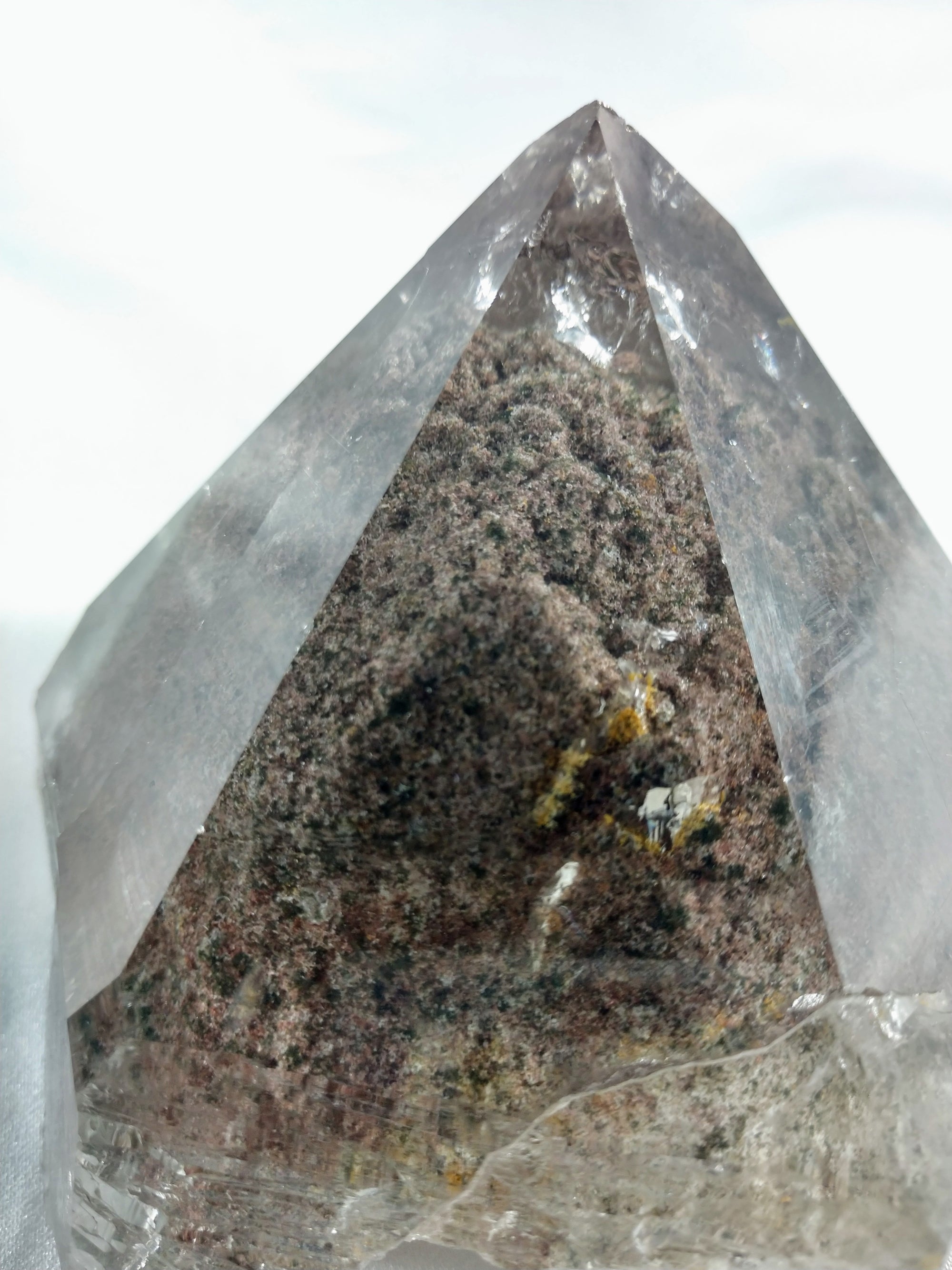 Lodolite (Quartz w/ Chlorite), Brasil