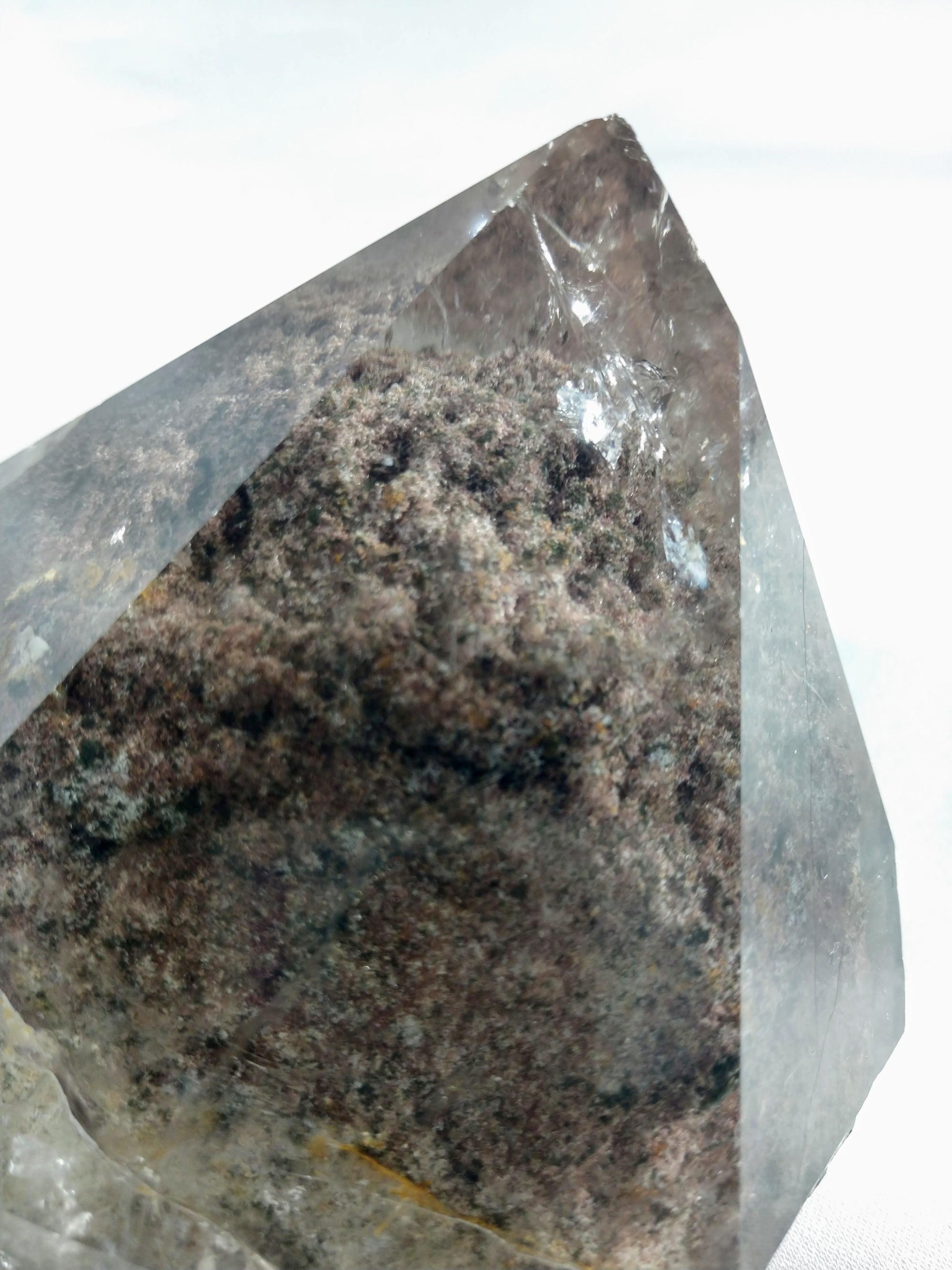 Lodolite (Quartz w/ Chlorite), Brasil