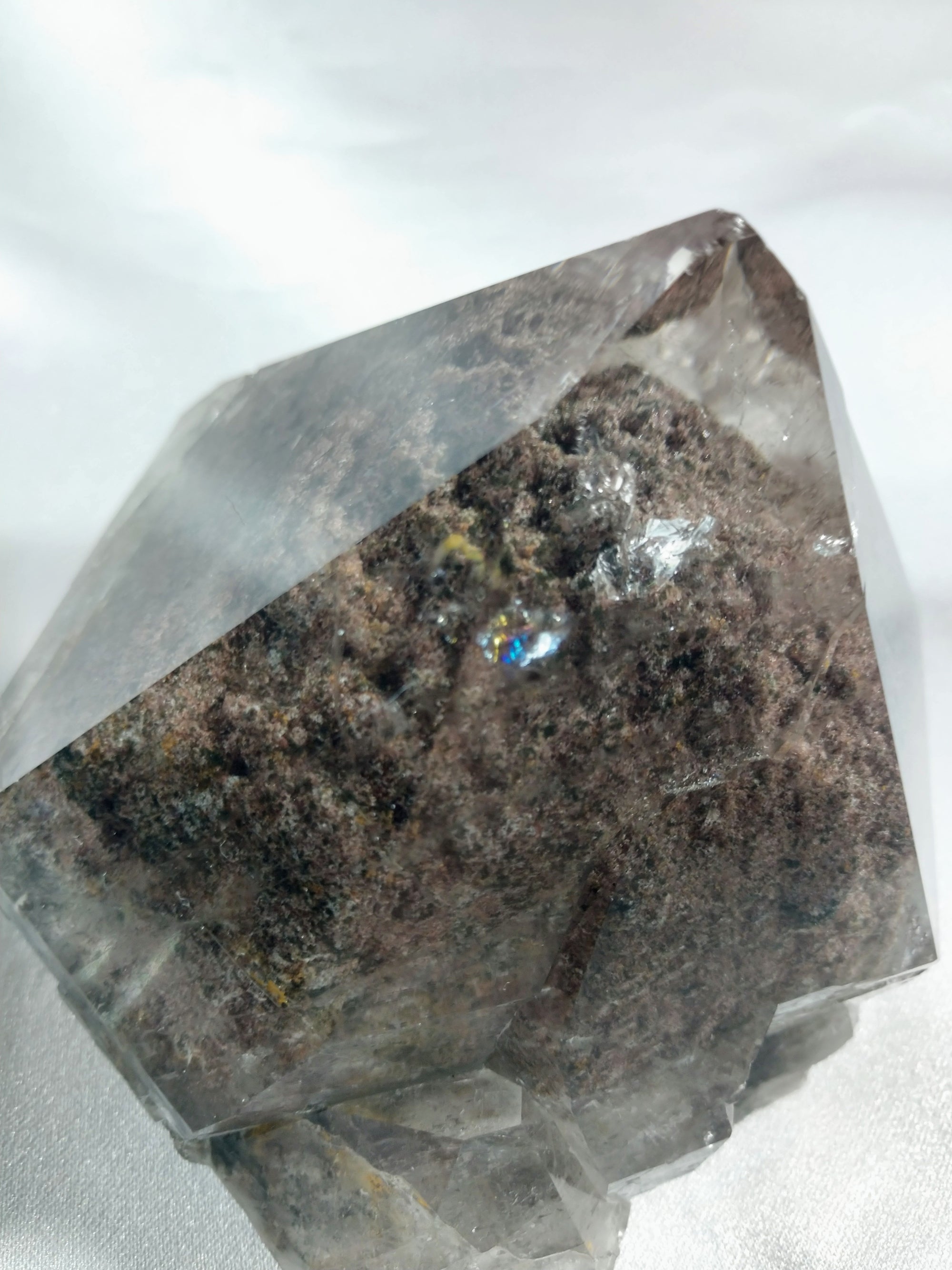 Lodolite (Quartz w/ Chlorite), Brasil
