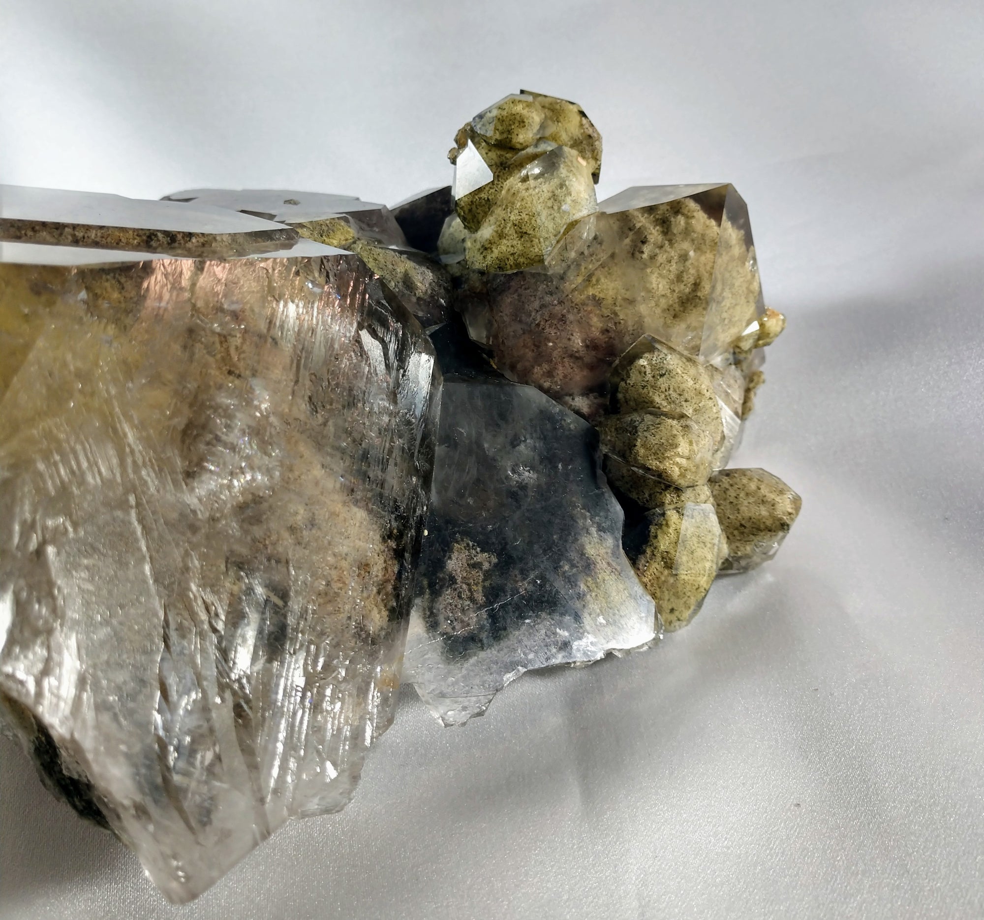 Lodolite (Quartz w/ Chlorite), Brasil