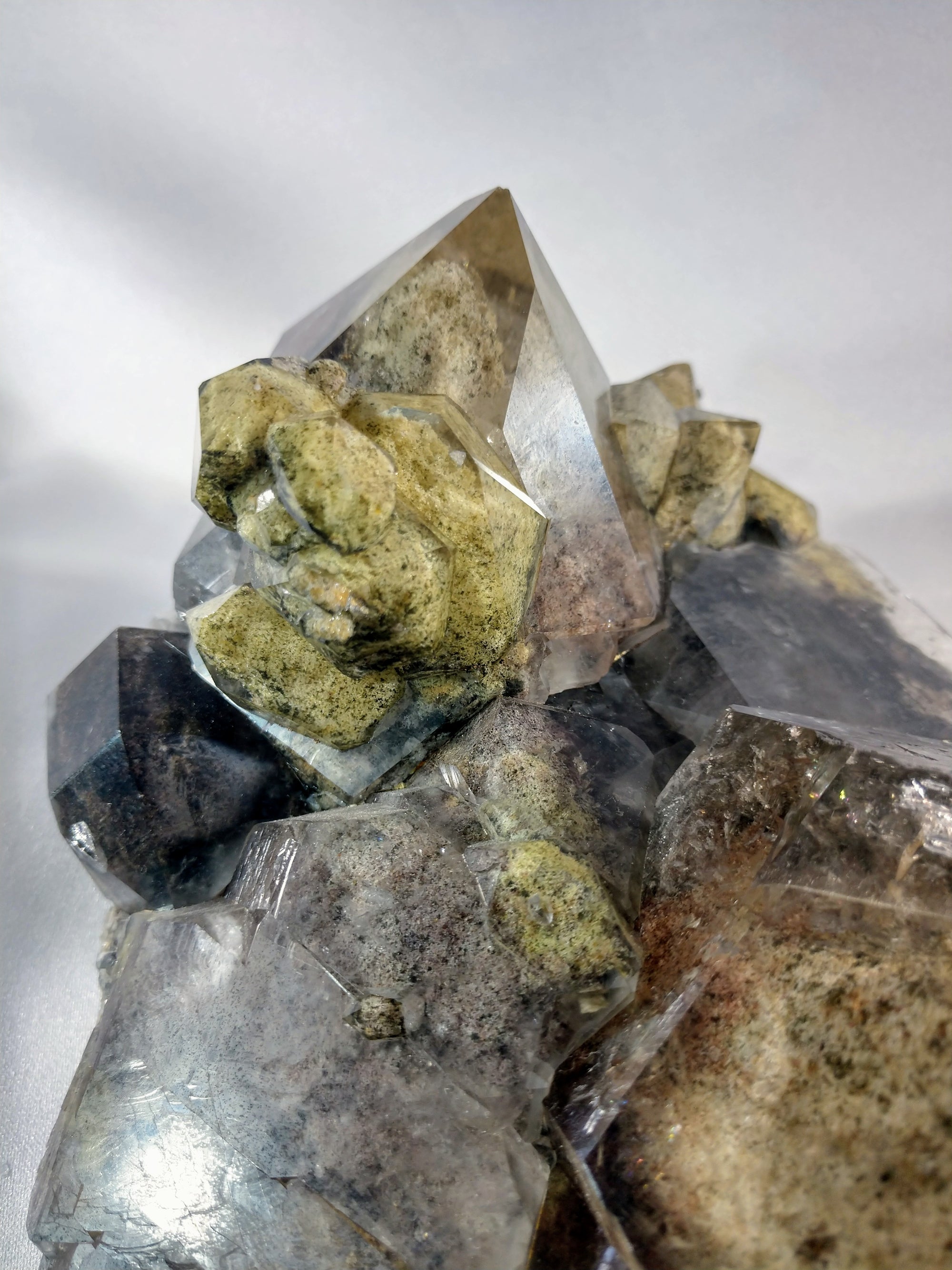 Lodolite (Quartz w/ Chlorite), Brasil