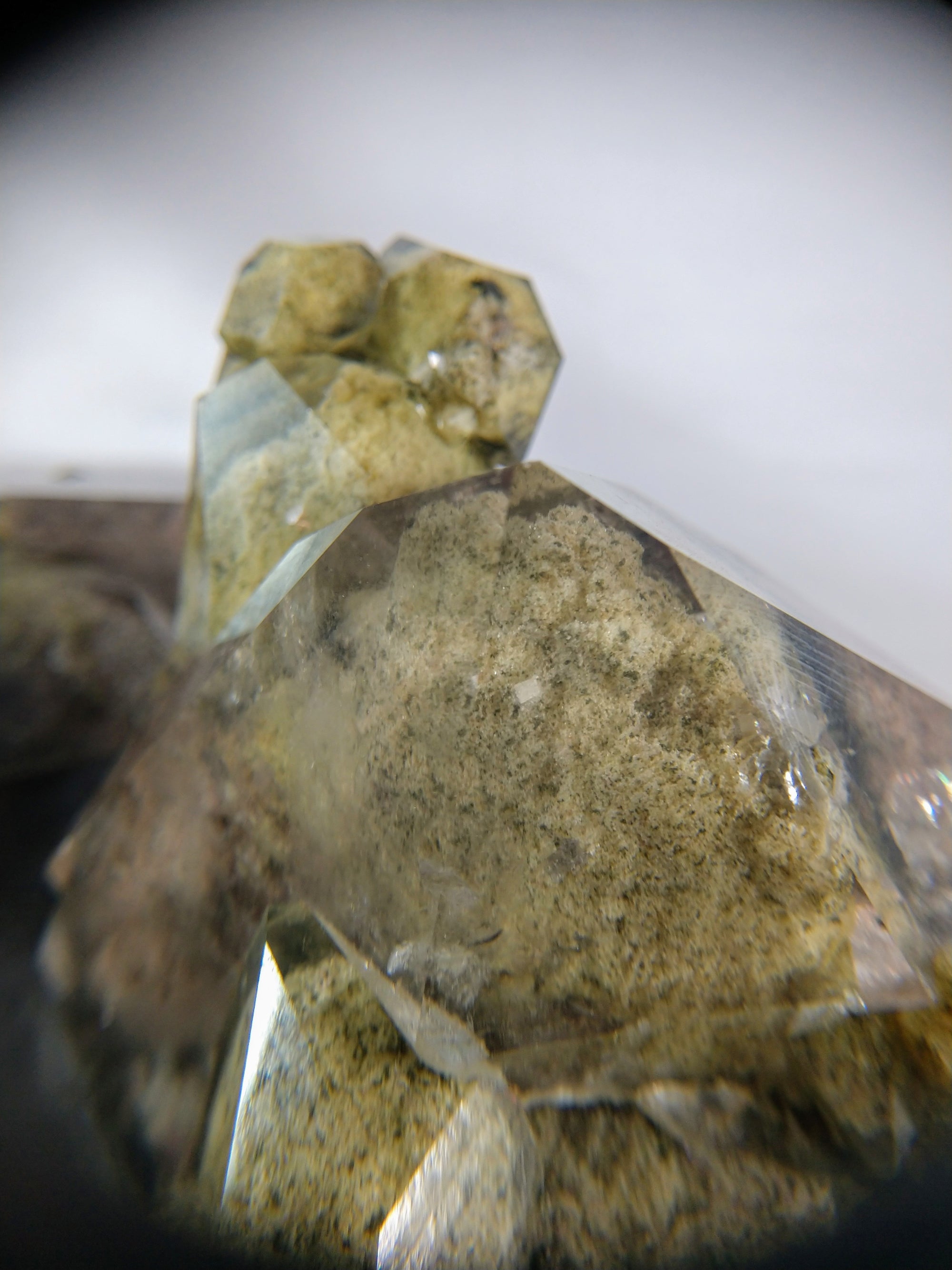 Lodolite (Quartz w/ Chlorite), Brasil