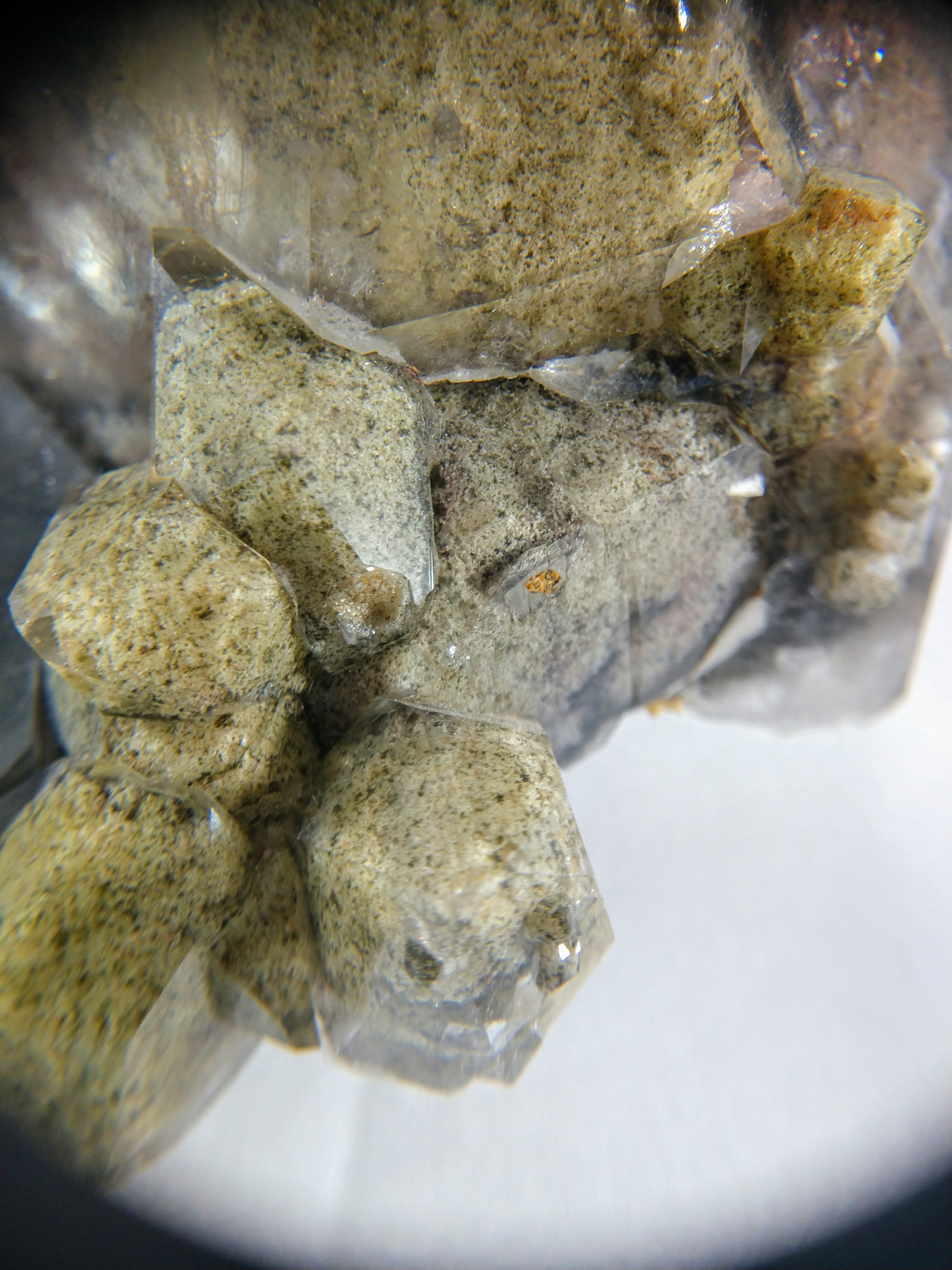 Lodolite (Quartz w/ Chlorite), Brasil
