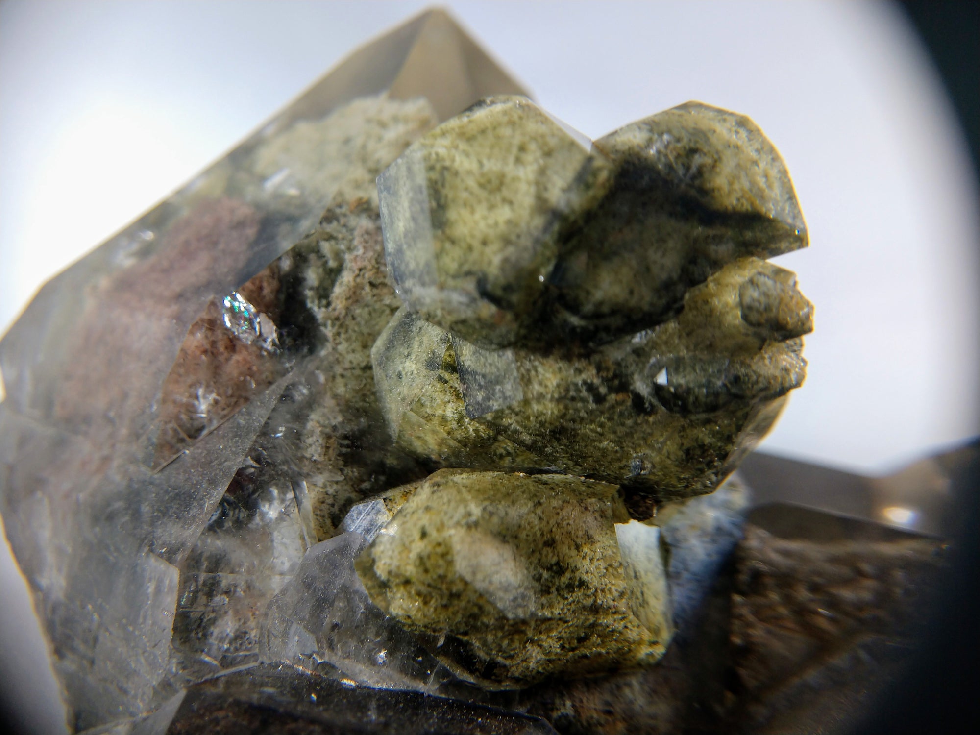 Lodolite (Quartz w/ Chlorite), Brasil