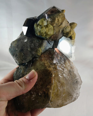 Lodolite (Quartz w/ Chlorite), Brasil