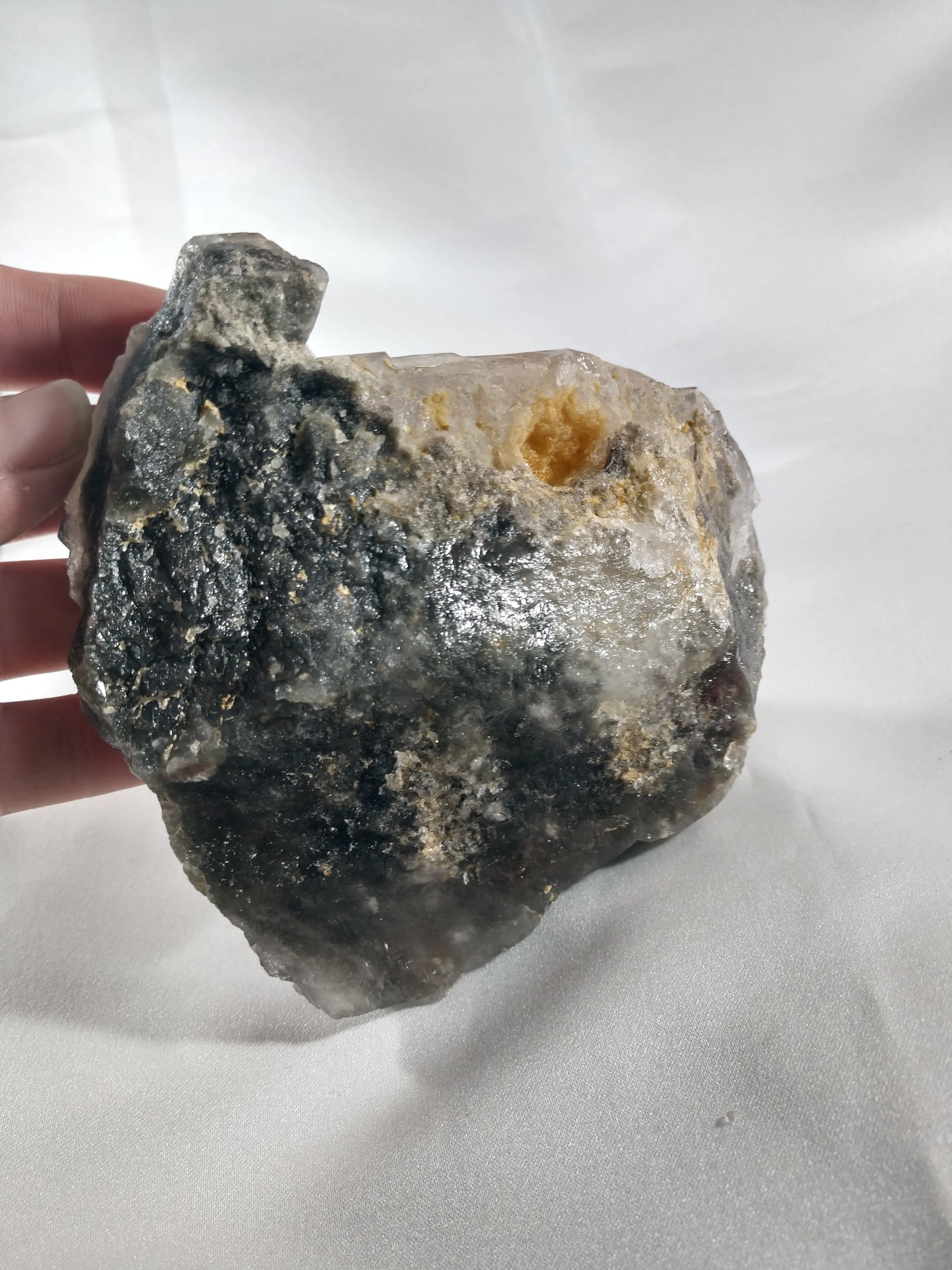 Lodolite (Quartz w/ Chlorite), Brasil