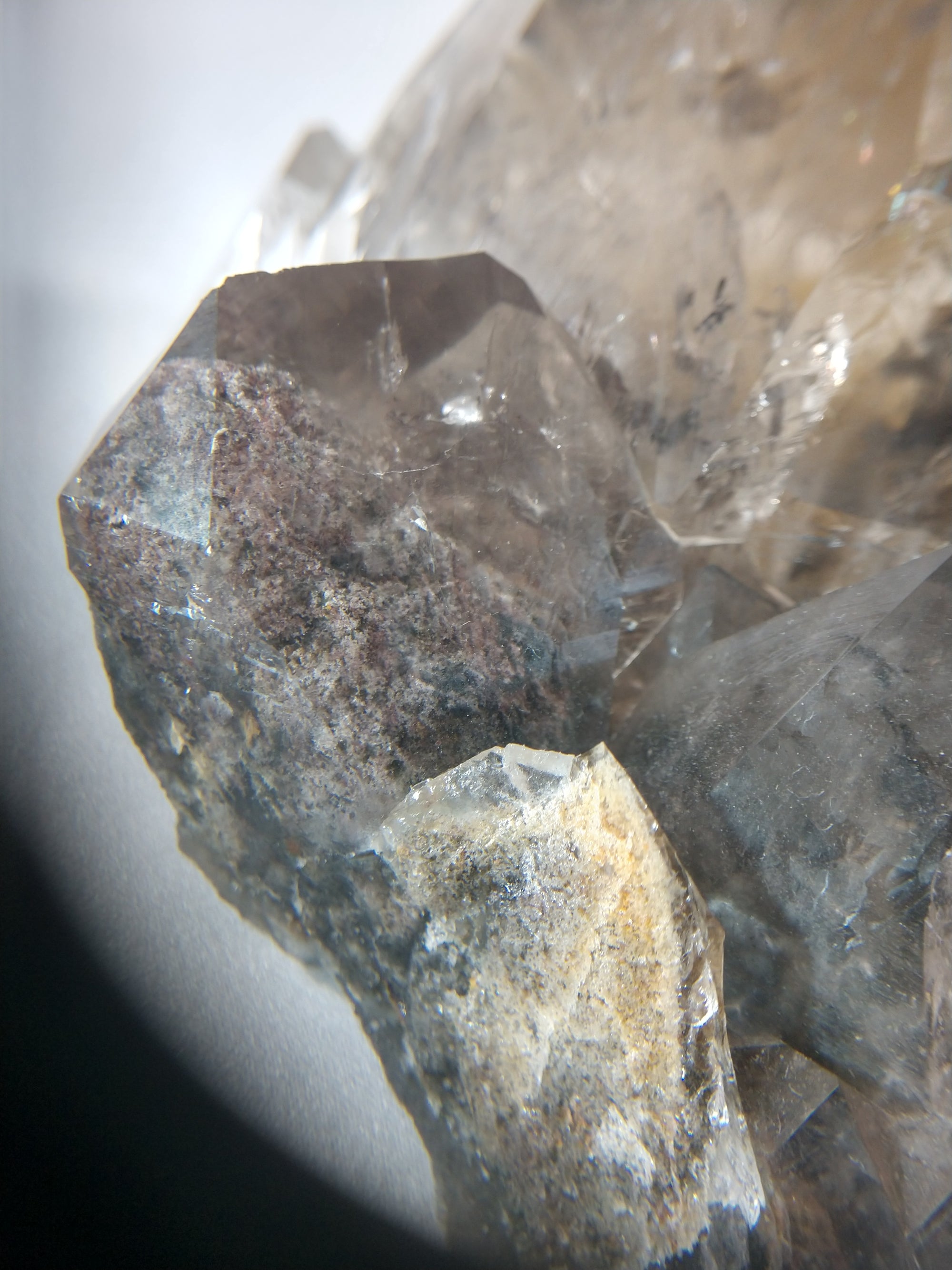 Lodolite (Quartz w/ Chlorite), Brasil