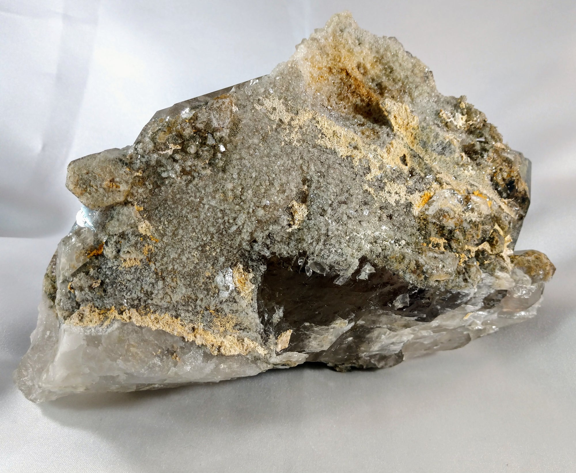 Lodolite (Quartz w/ Chlorite), Brasil