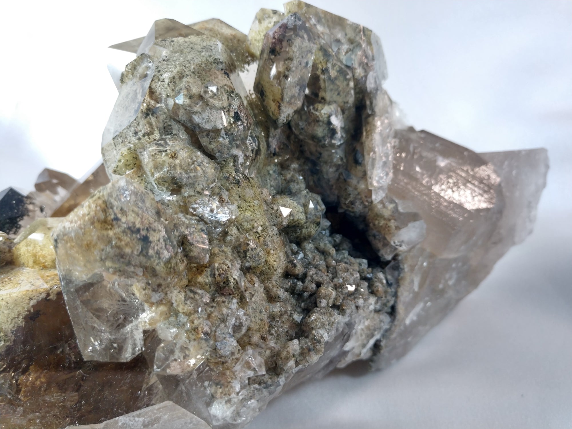 Lodolite (Quartz w/ Chlorite), Brasil