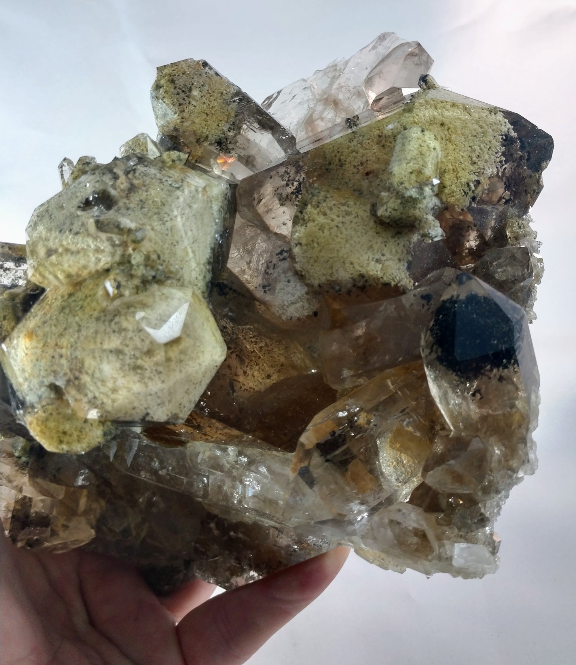 Lodolite (Quartz w/ Chlorite), Brasil