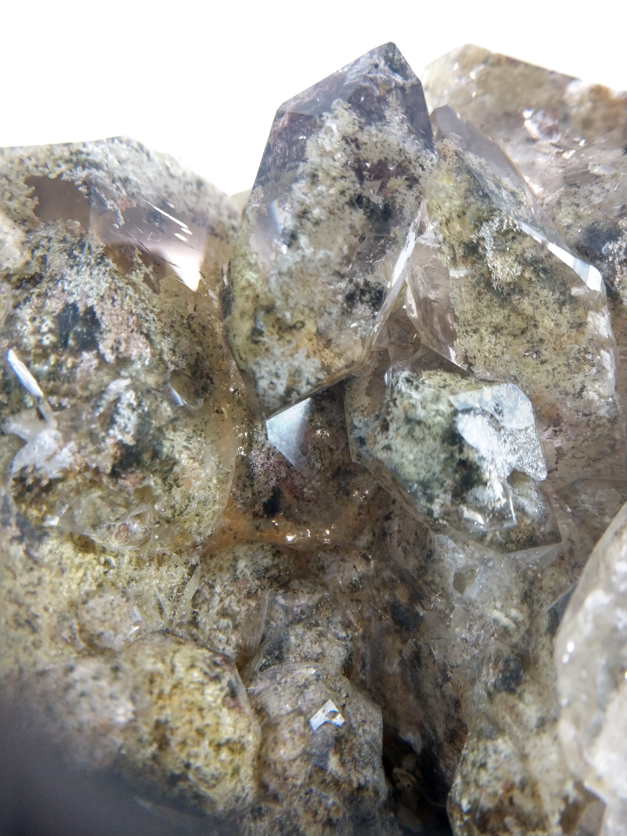 Lodolite (Quartz w/ Chlorite), Brasil