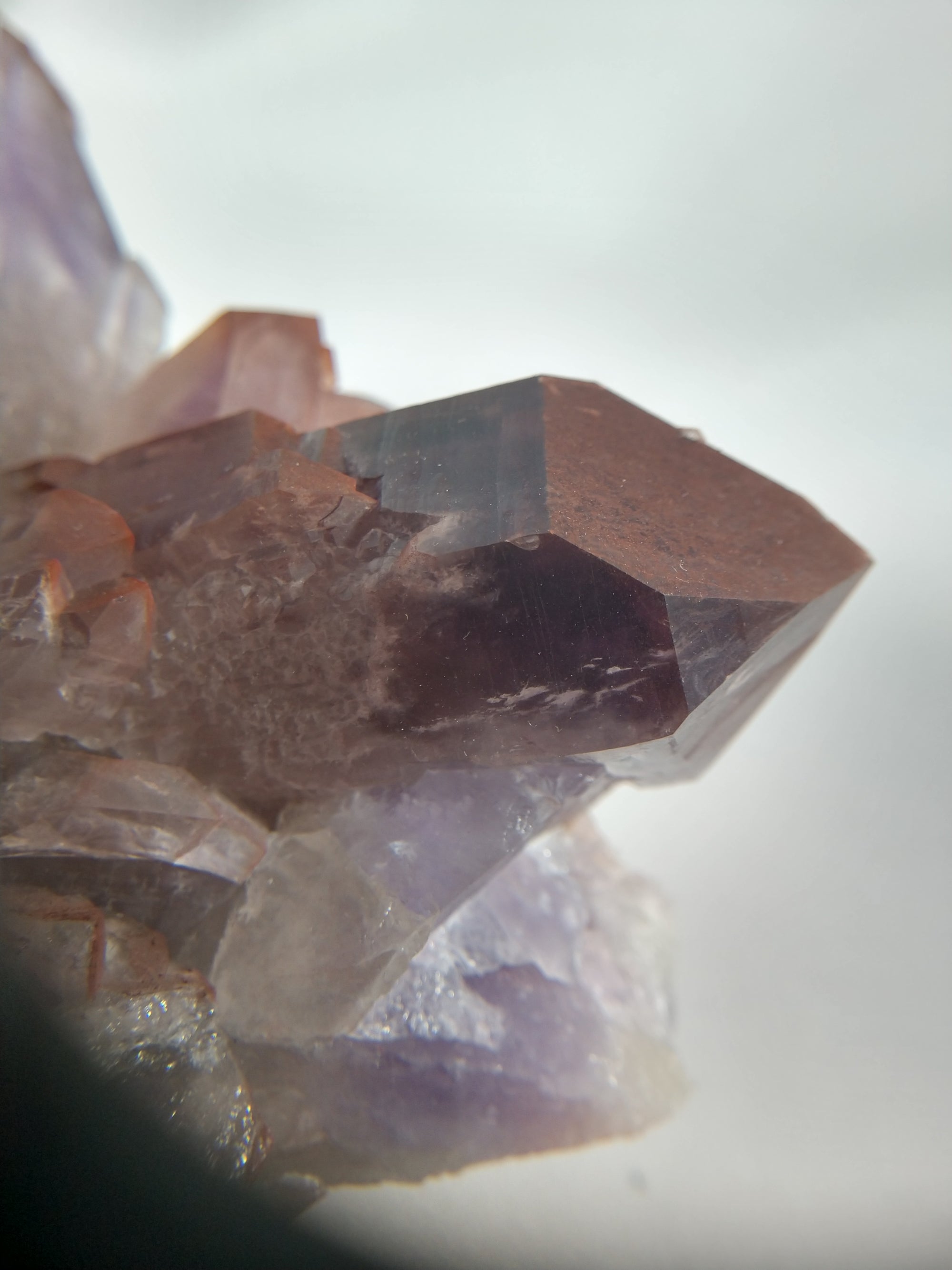 Hematoid Amethyst, Brasil