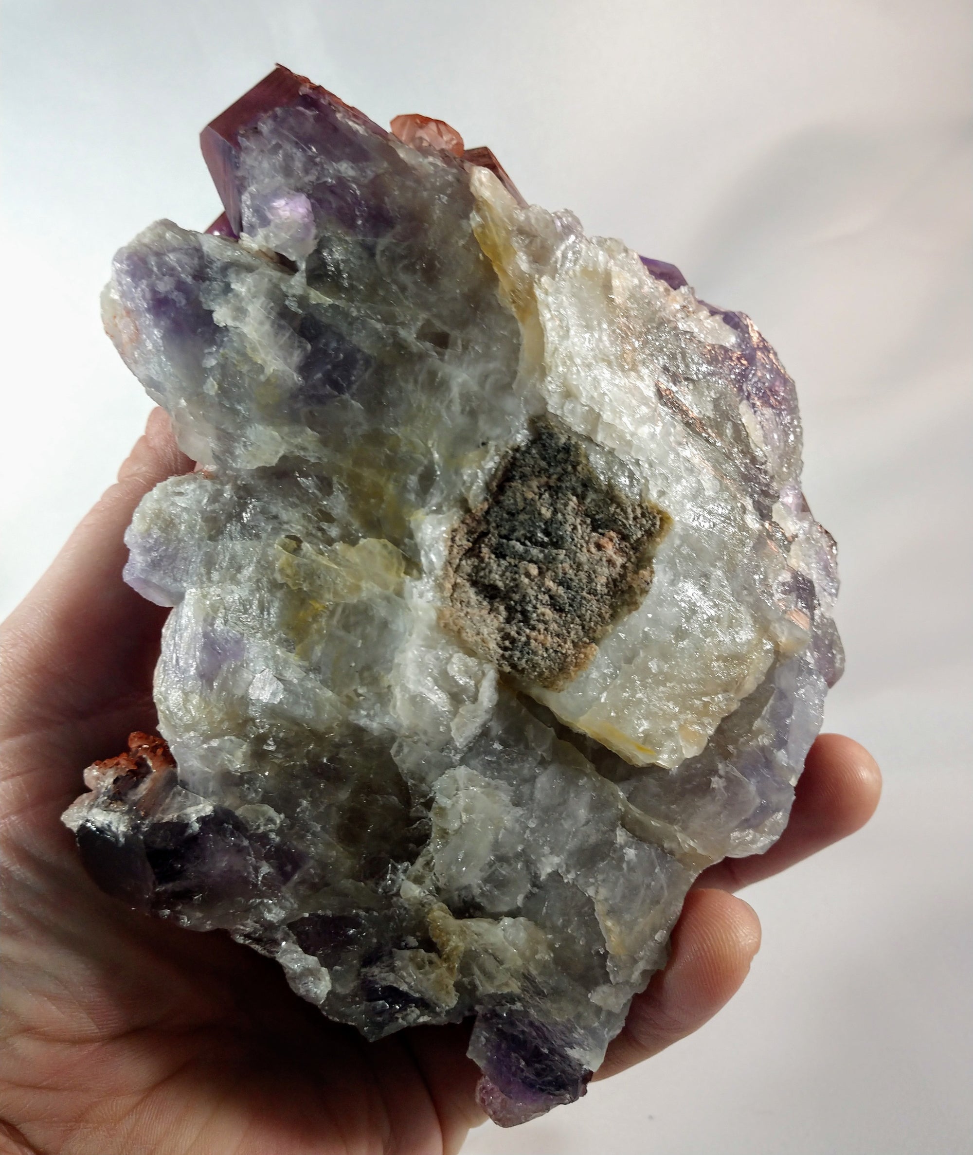 Hematoid Amethyst, Brasil