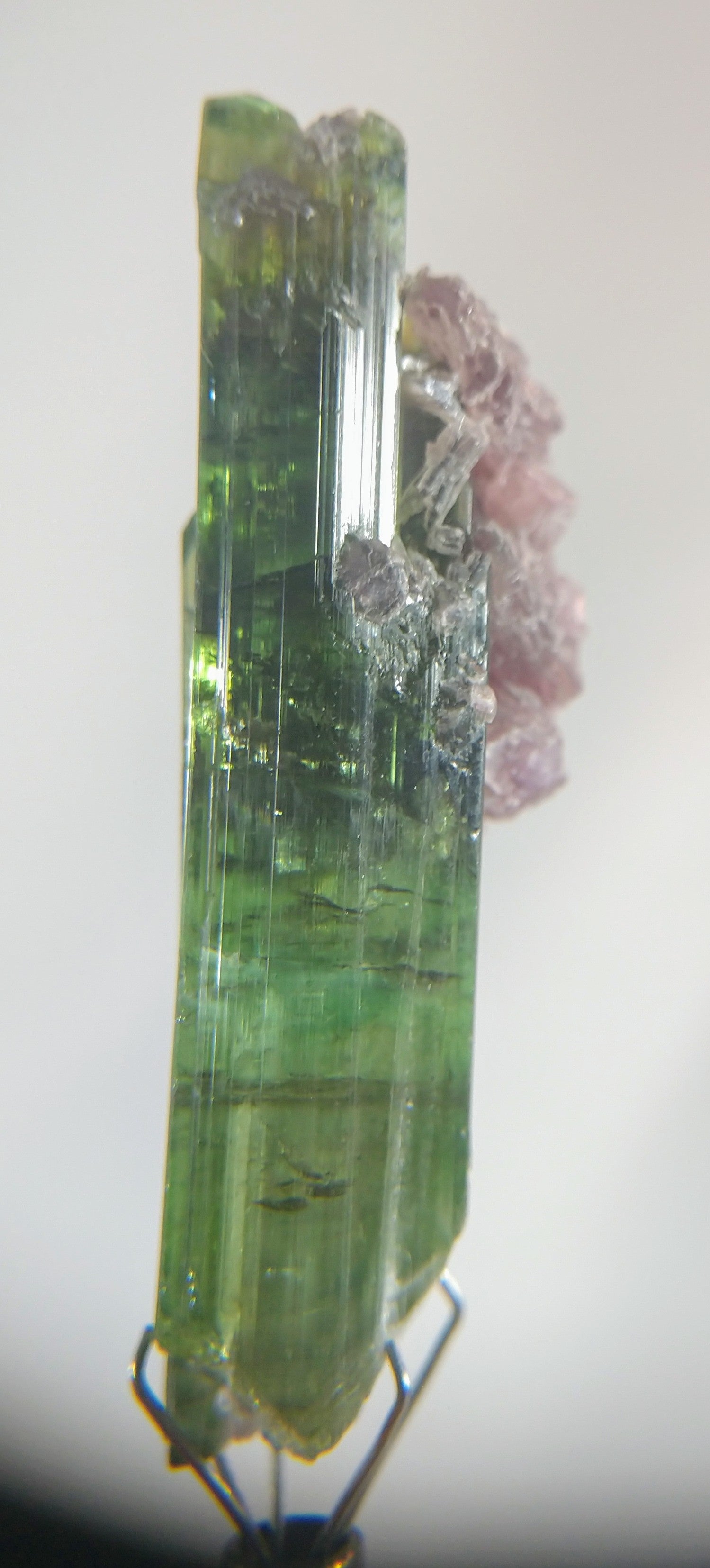 Verdelite Tourmaline with Lepidolite