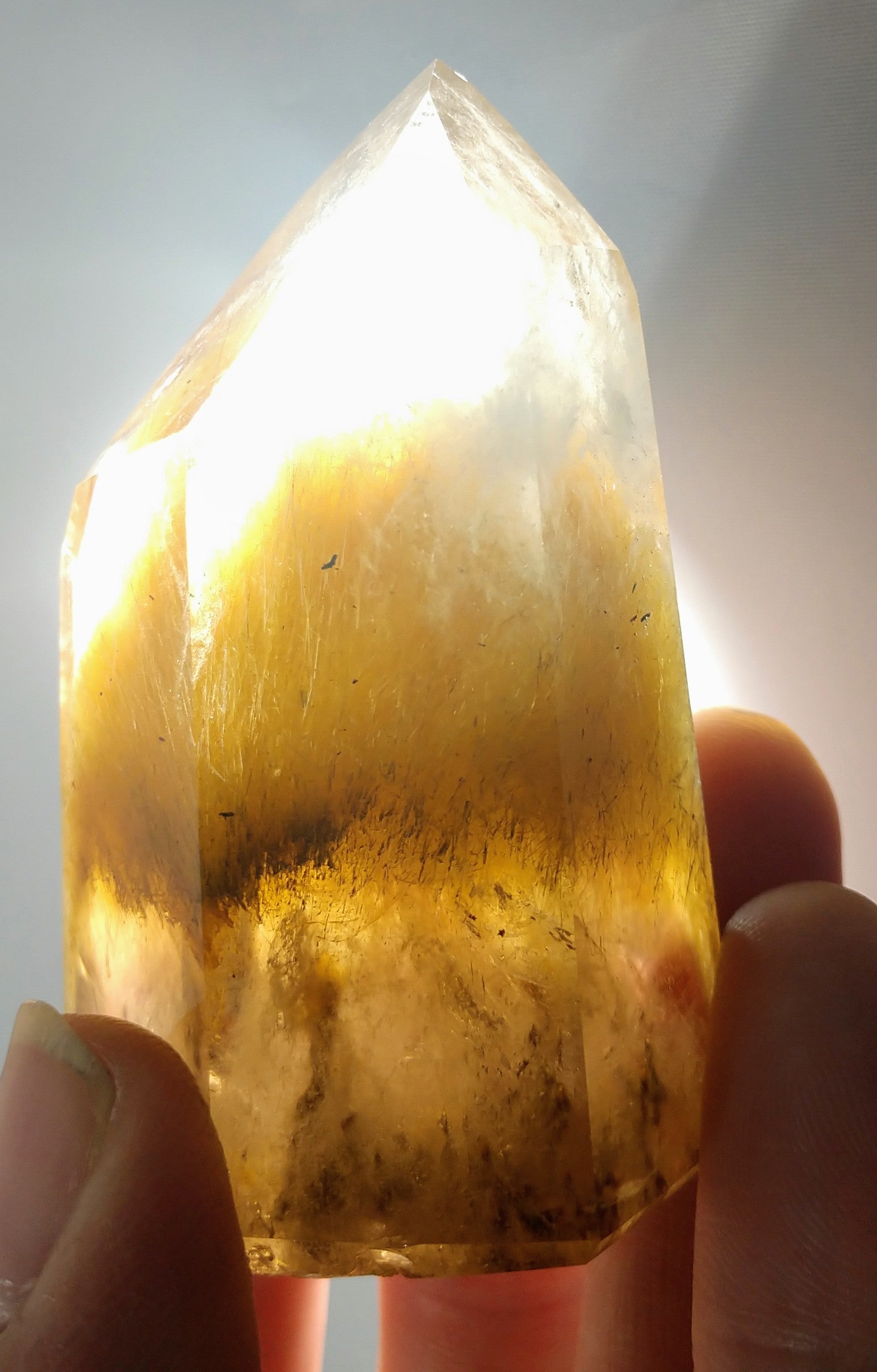 Rutilated Quartz Phantom Point, Brasil