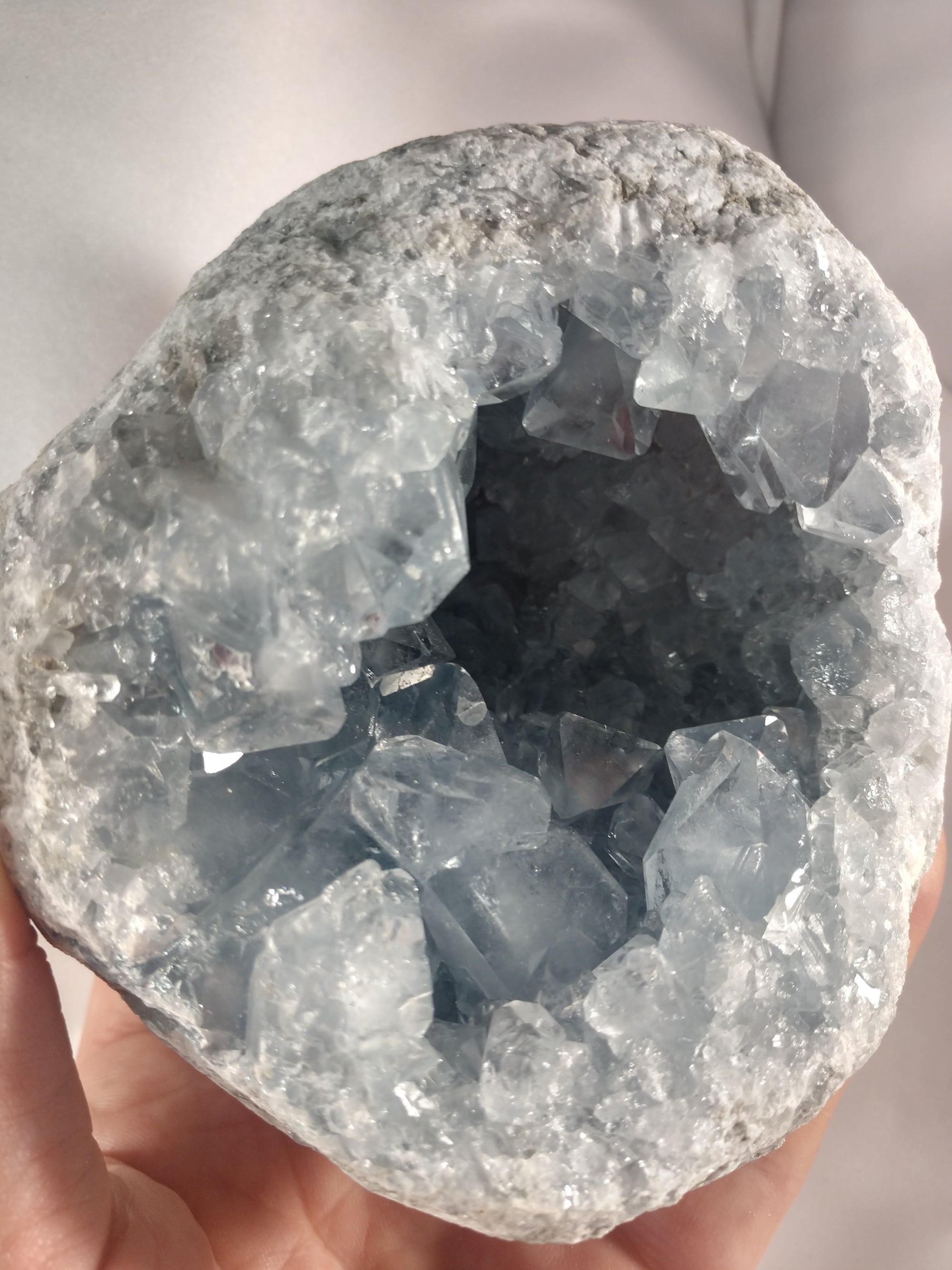 Celestite Geode from Madagascar