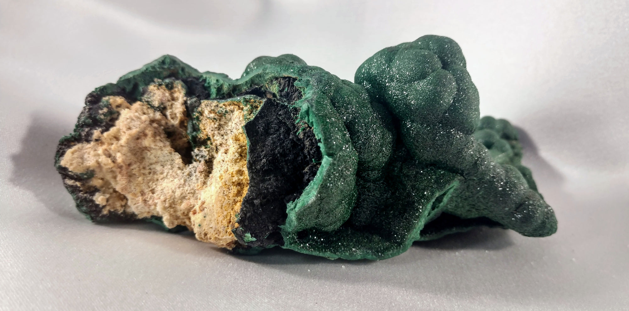 Botryoidal Malachite, DRC