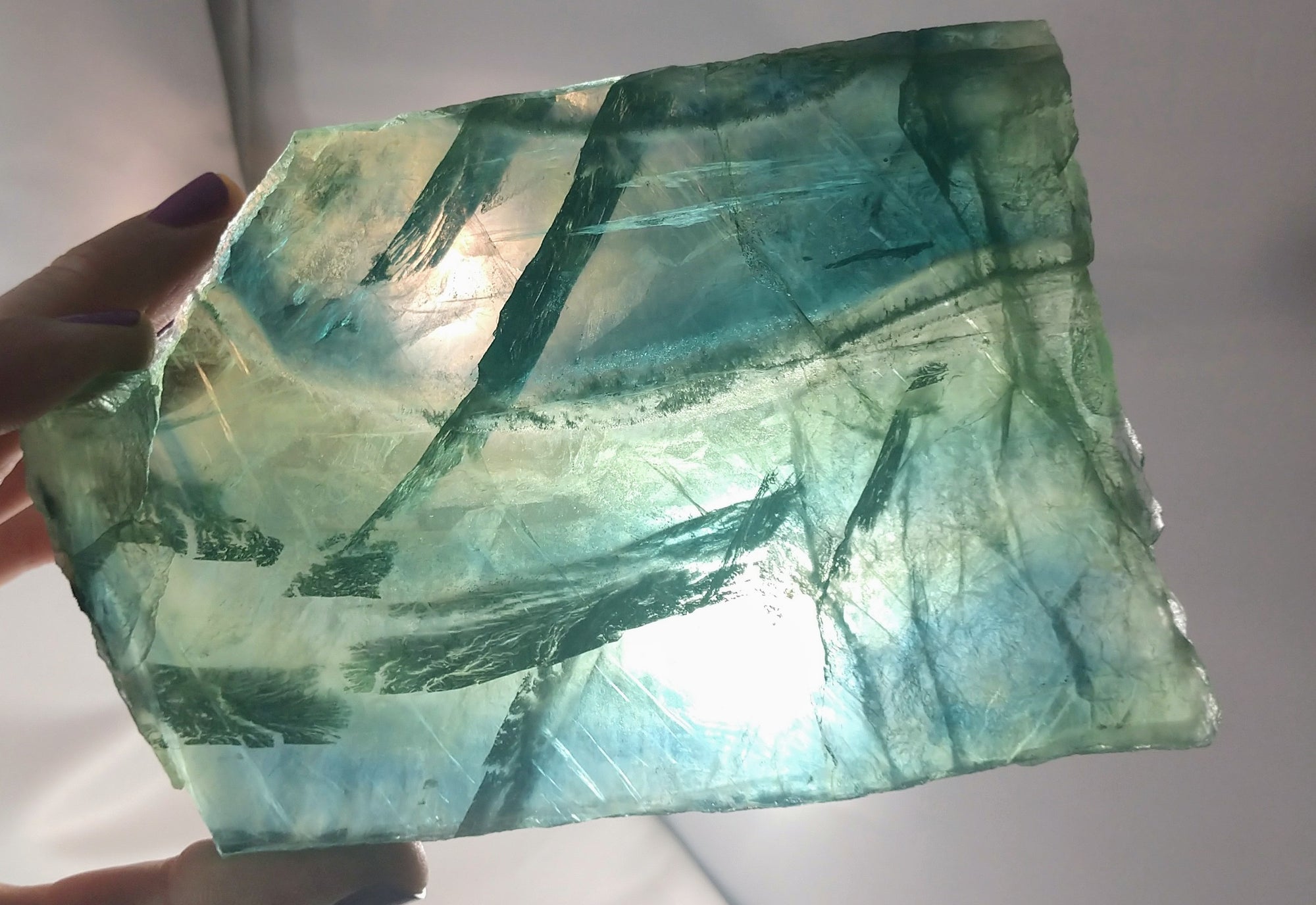 Fluorite Slab, China