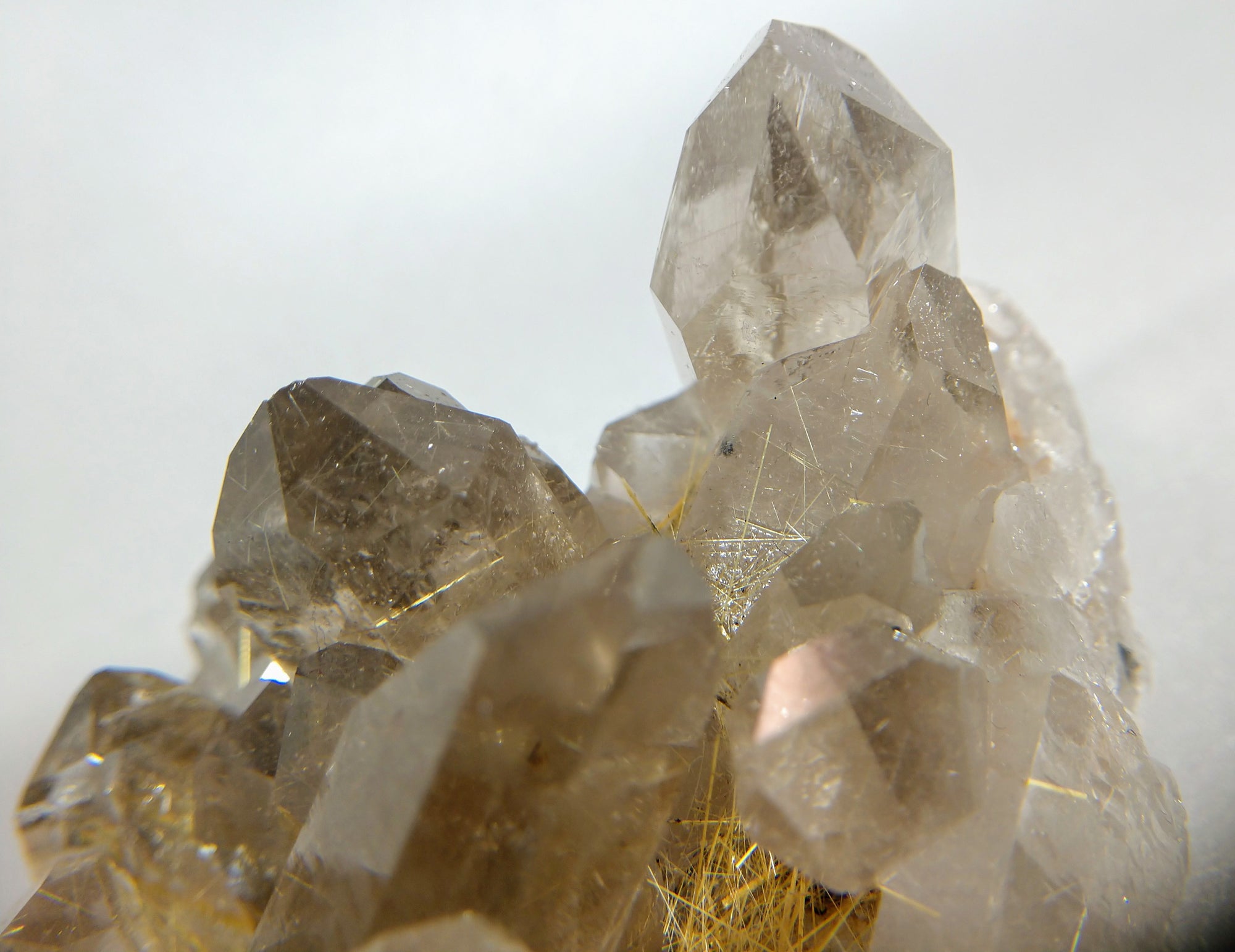 Smoky Quartz with Rutile