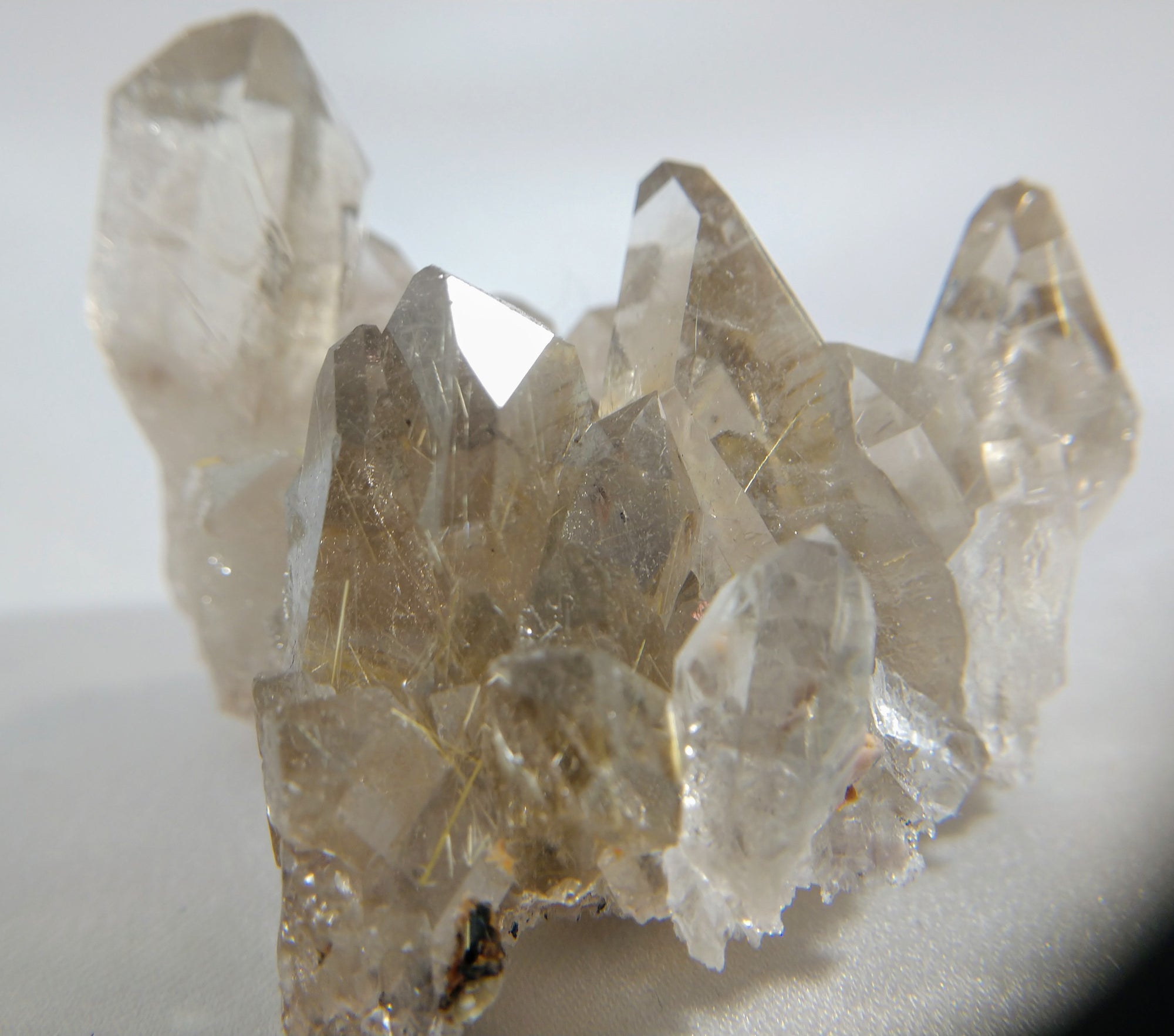 Smoky Quartz with Rutile