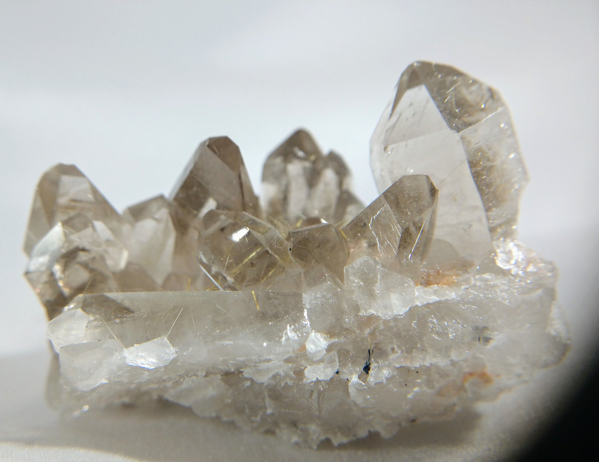 Smoky Quartz with Rutile