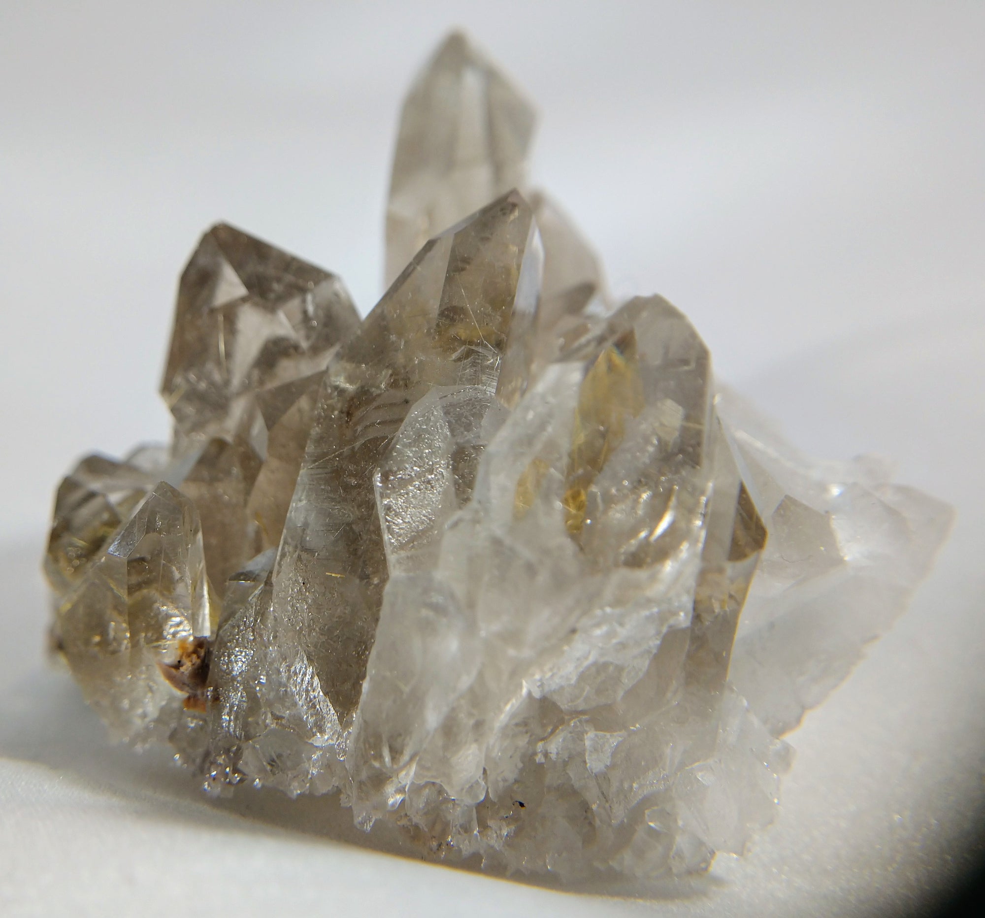 Smoky Quartz with Rutile