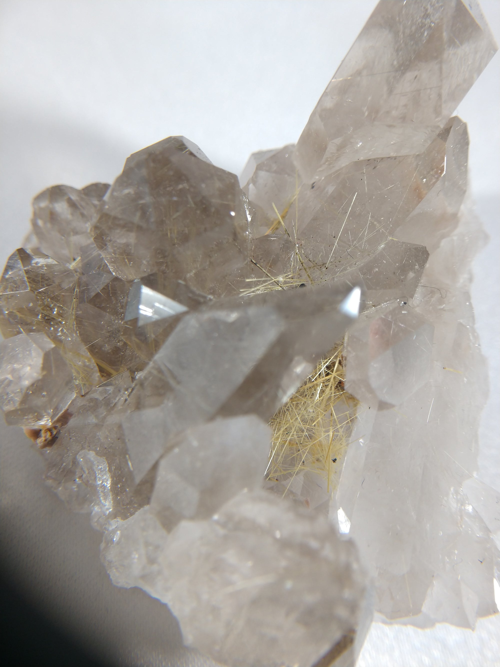Smoky Quartz with Rutile