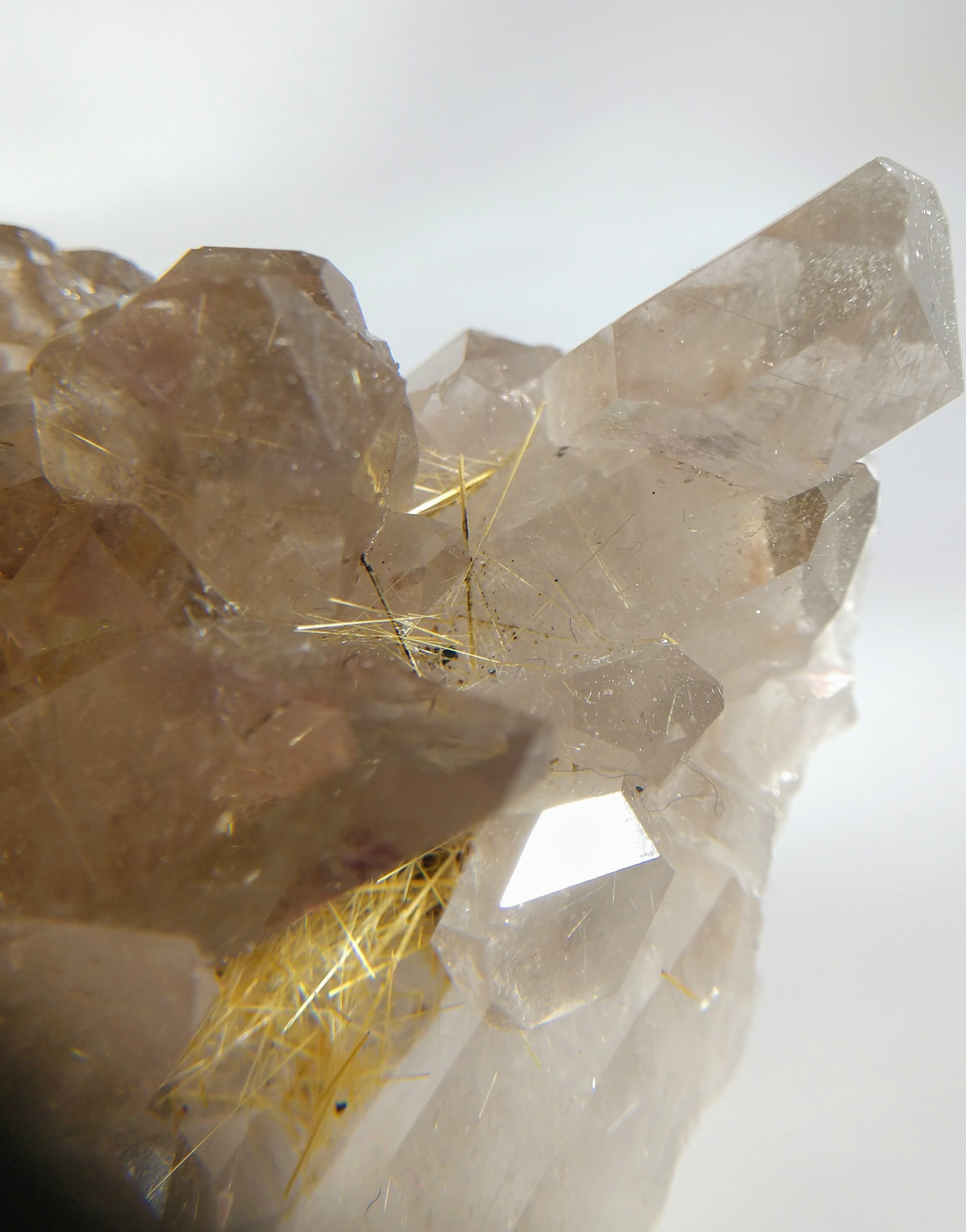 Smoky Quartz with Rutile