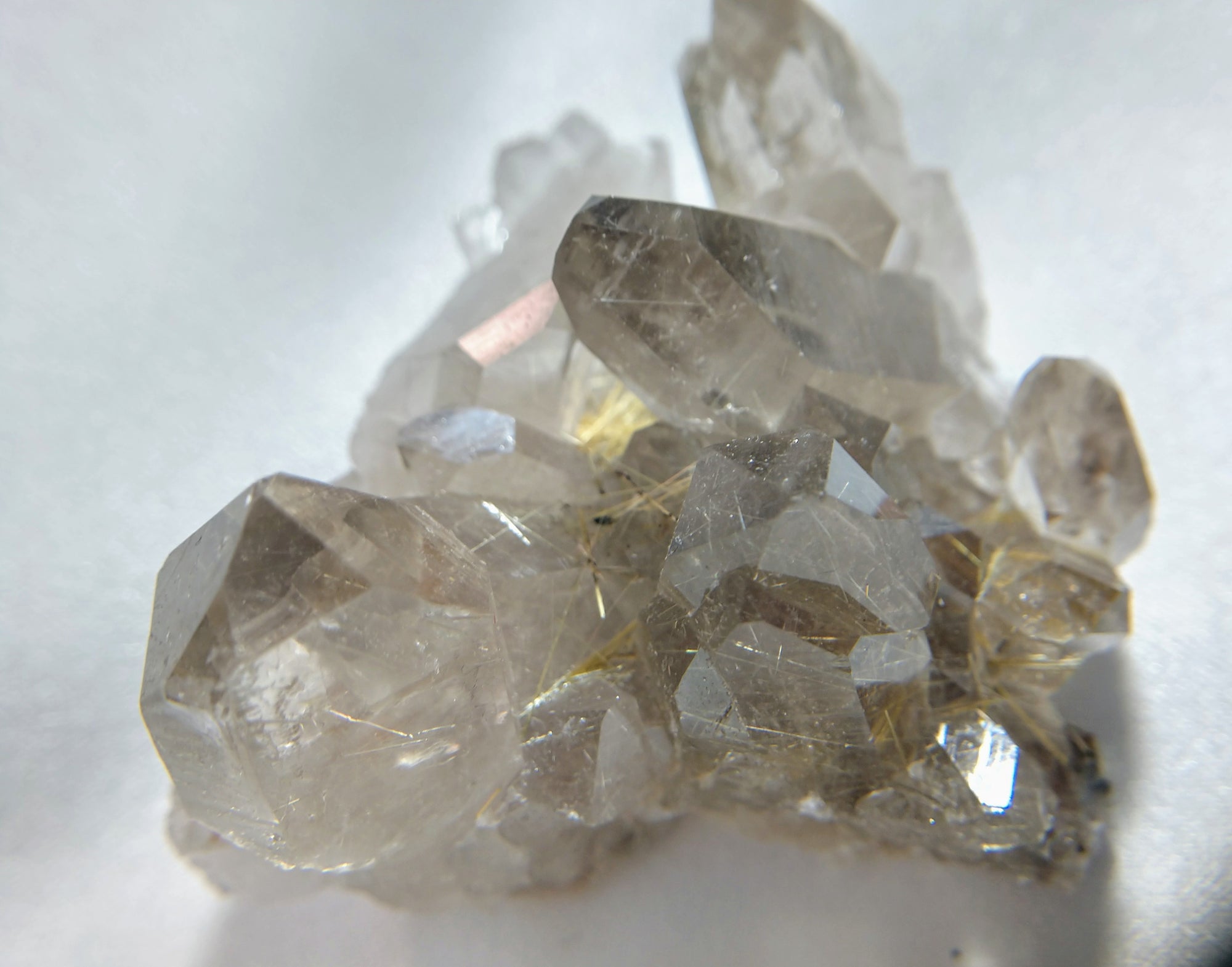 Smoky Quartz with Rutile