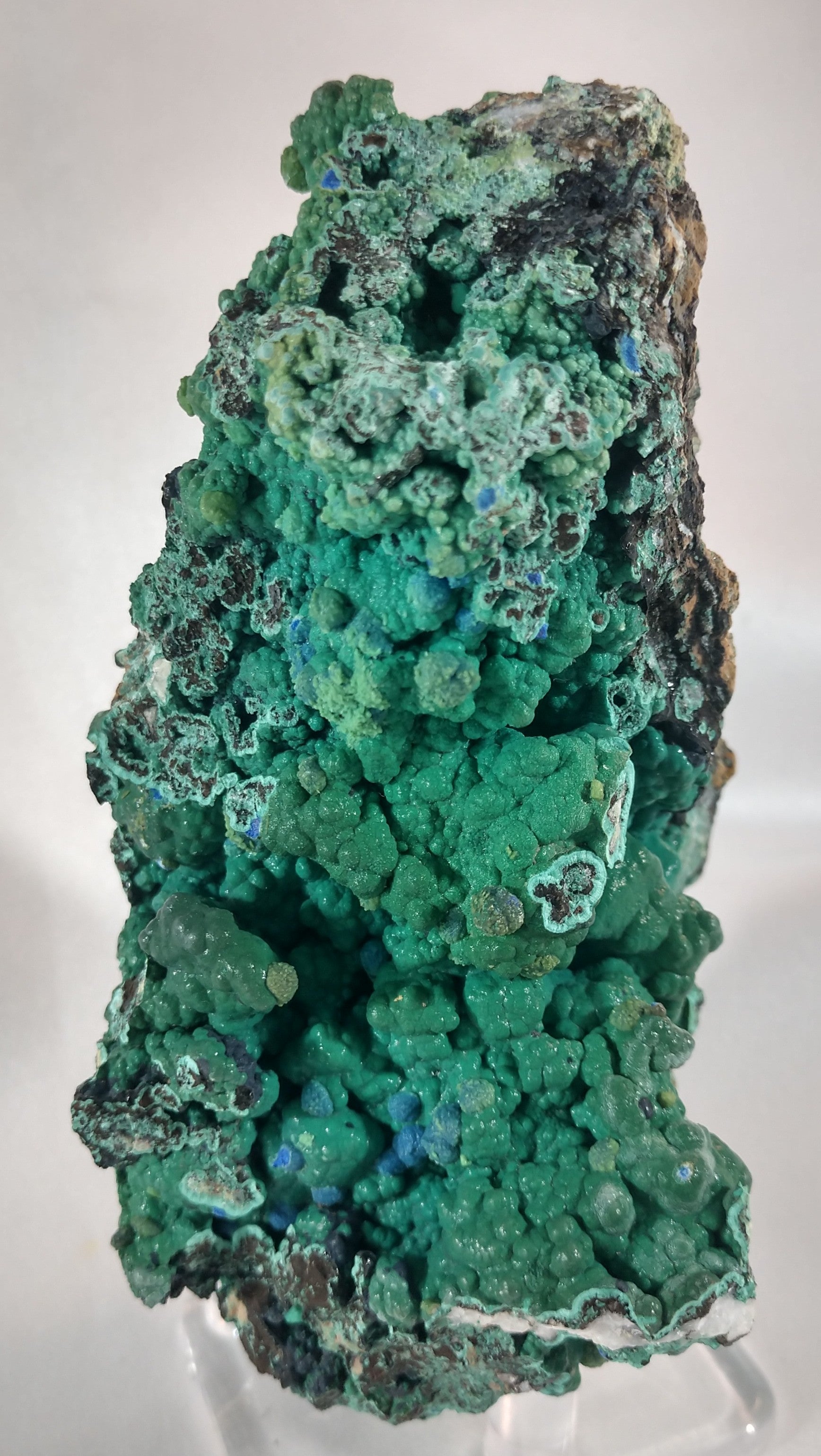 Malachite with Azurite, Phelps Open Pit Mine