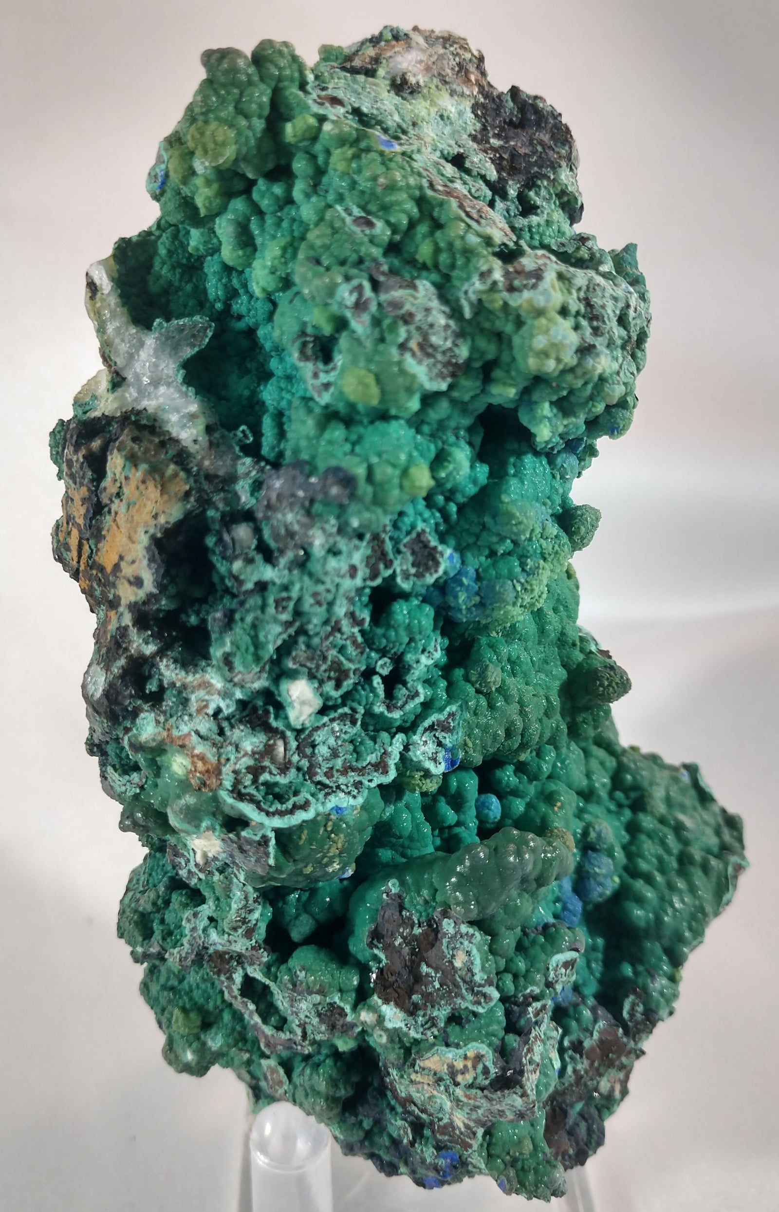 Malachite with Azurite, Phelps Open Pit Mine