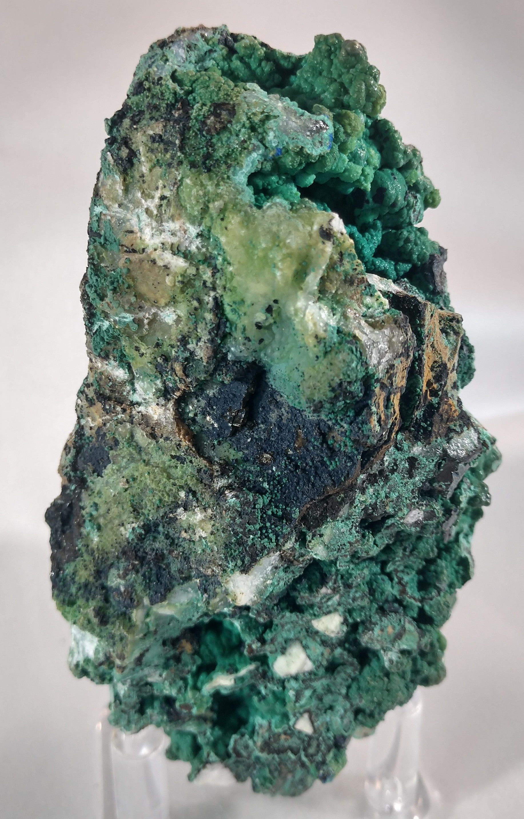 Malachite with Azurite, Phelps Open Pit Mine