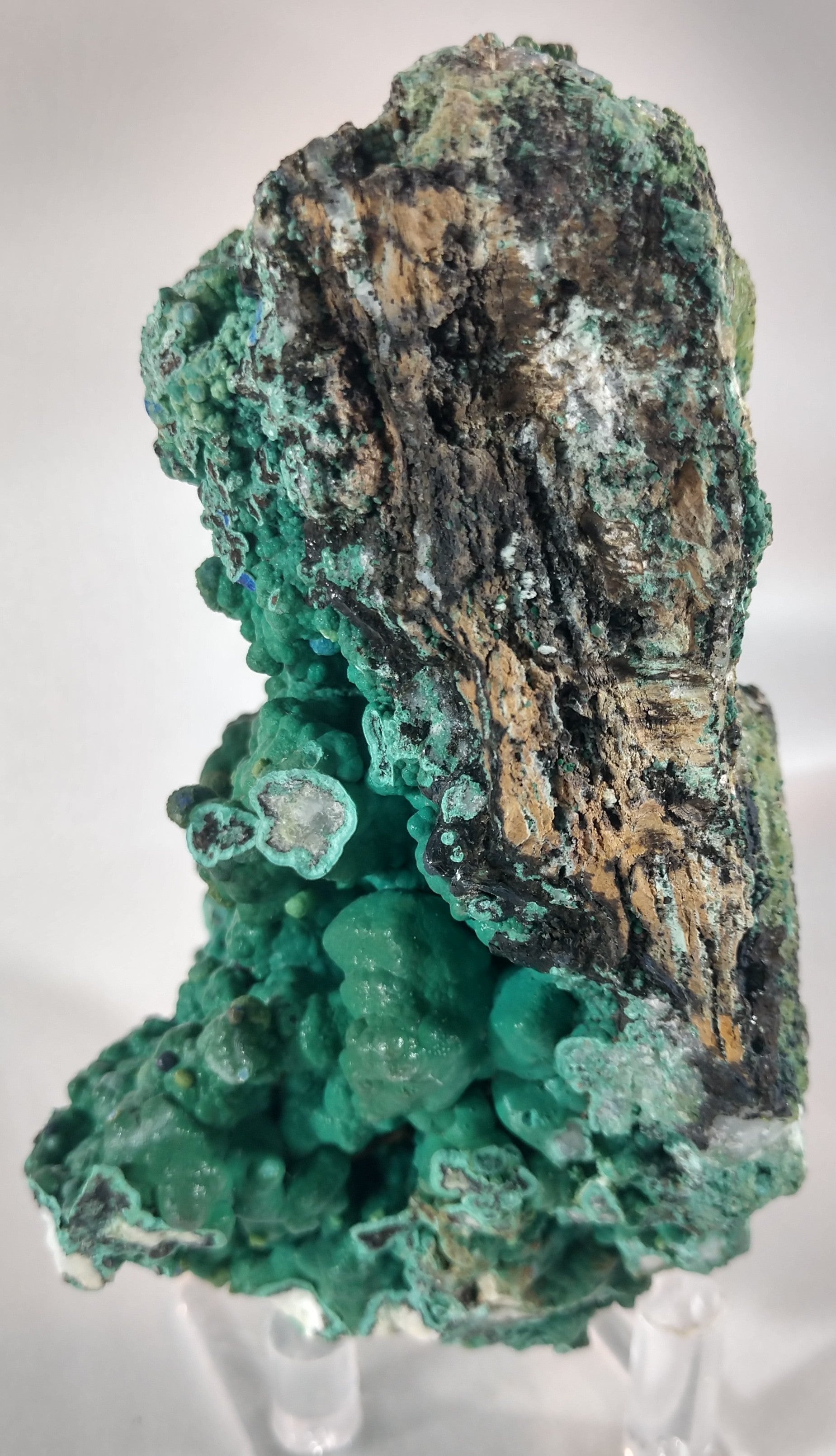 Malachite with Azurite, Phelps Open Pit Mine