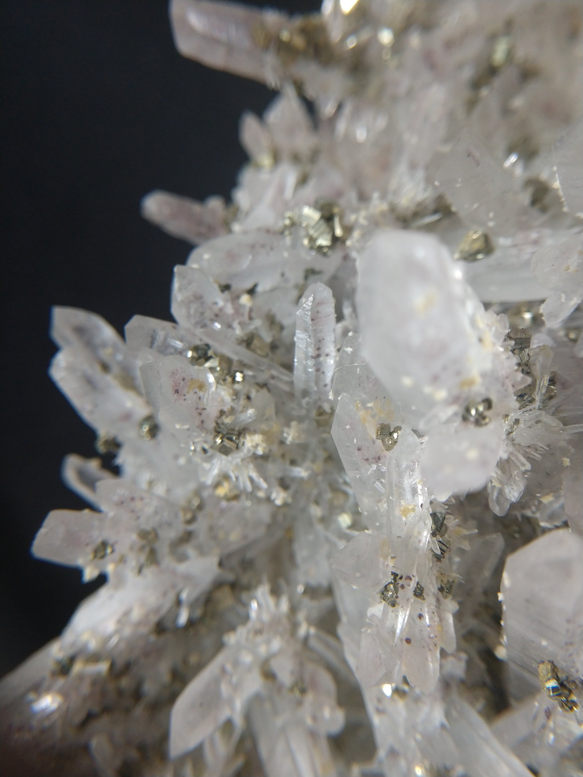 Quartz with Pyrite