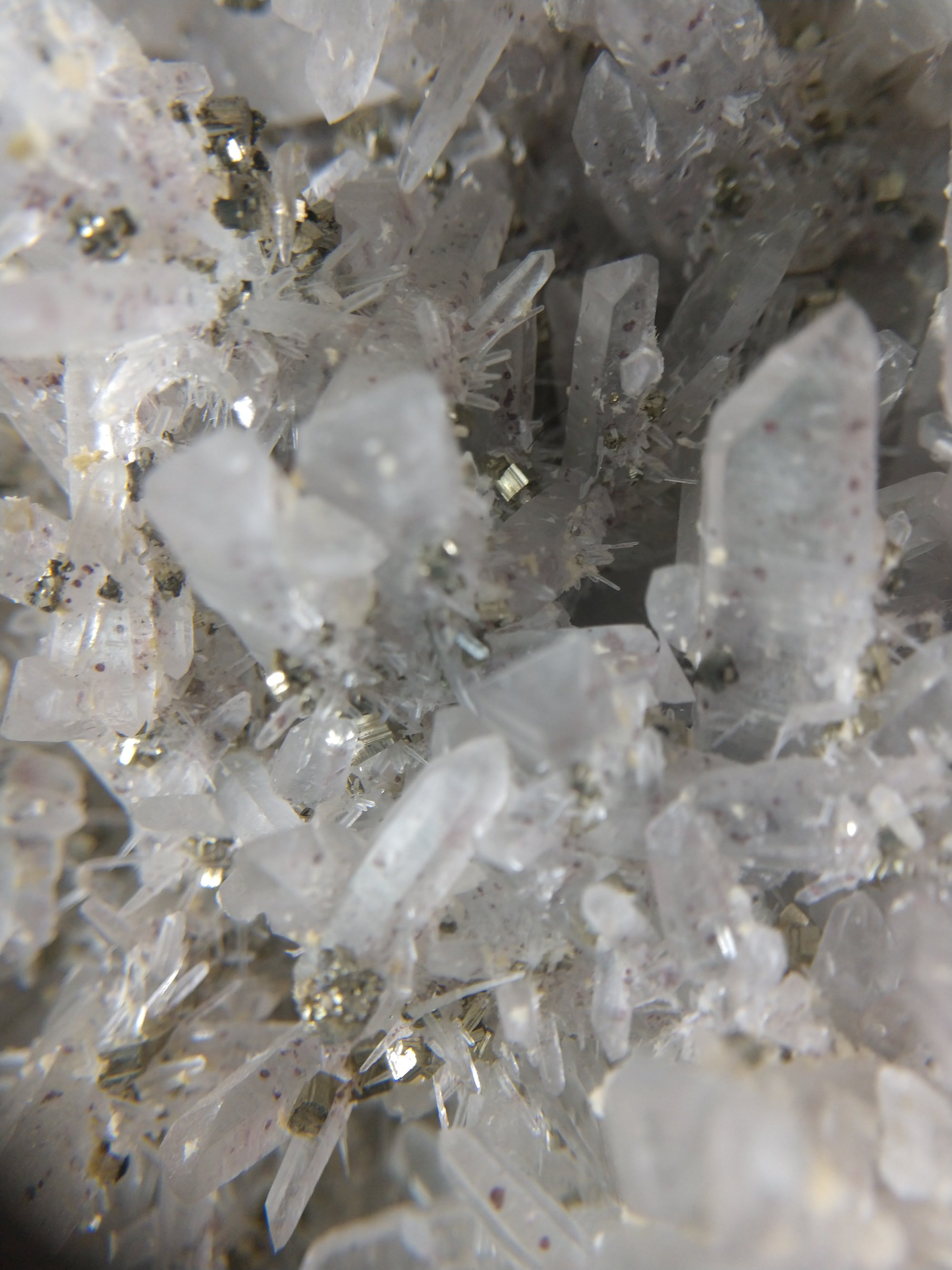 Quartz with Pyrite