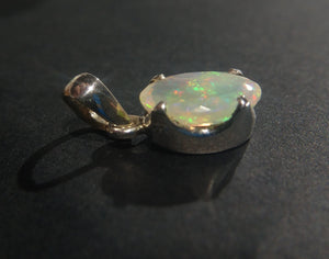 Faceted Opal Pendant